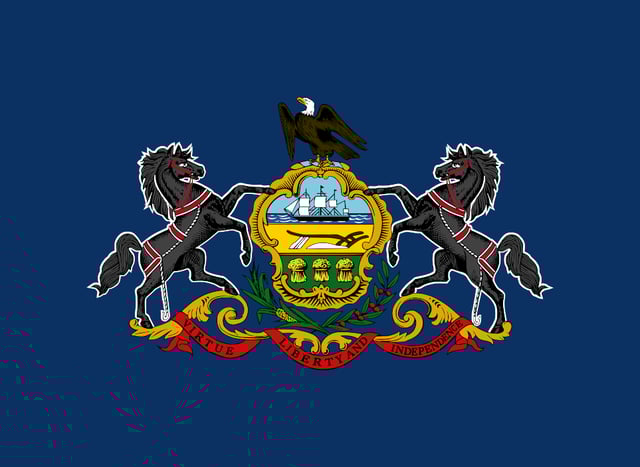 Pennsylvania flag
