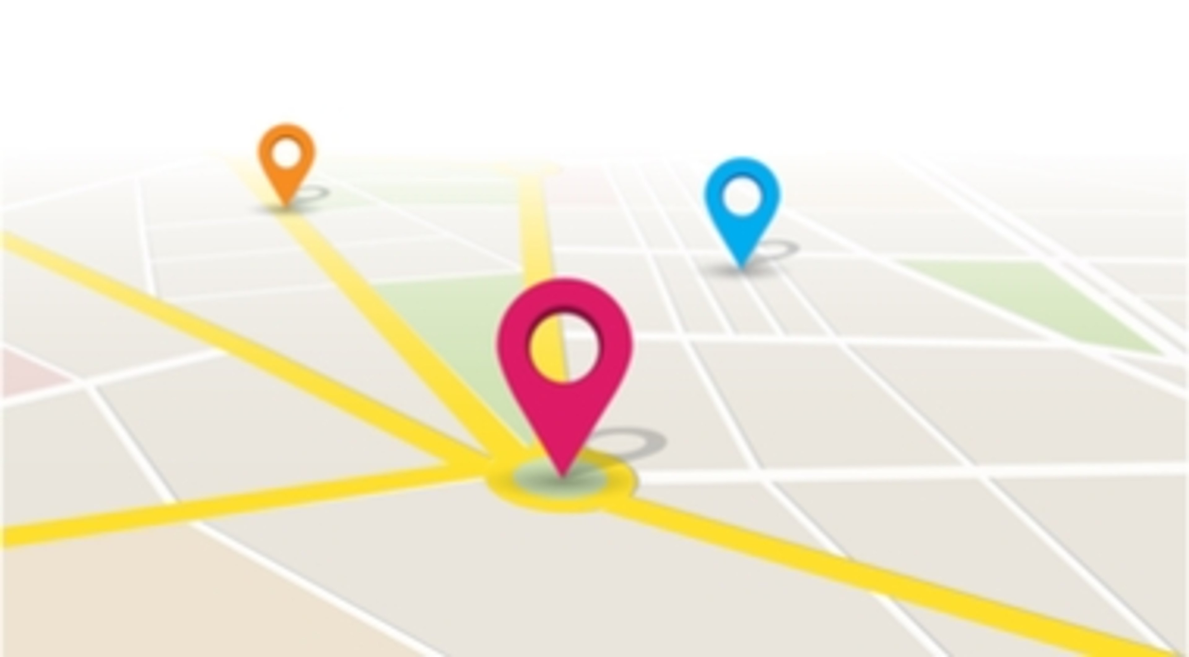 BSTS location map with pins