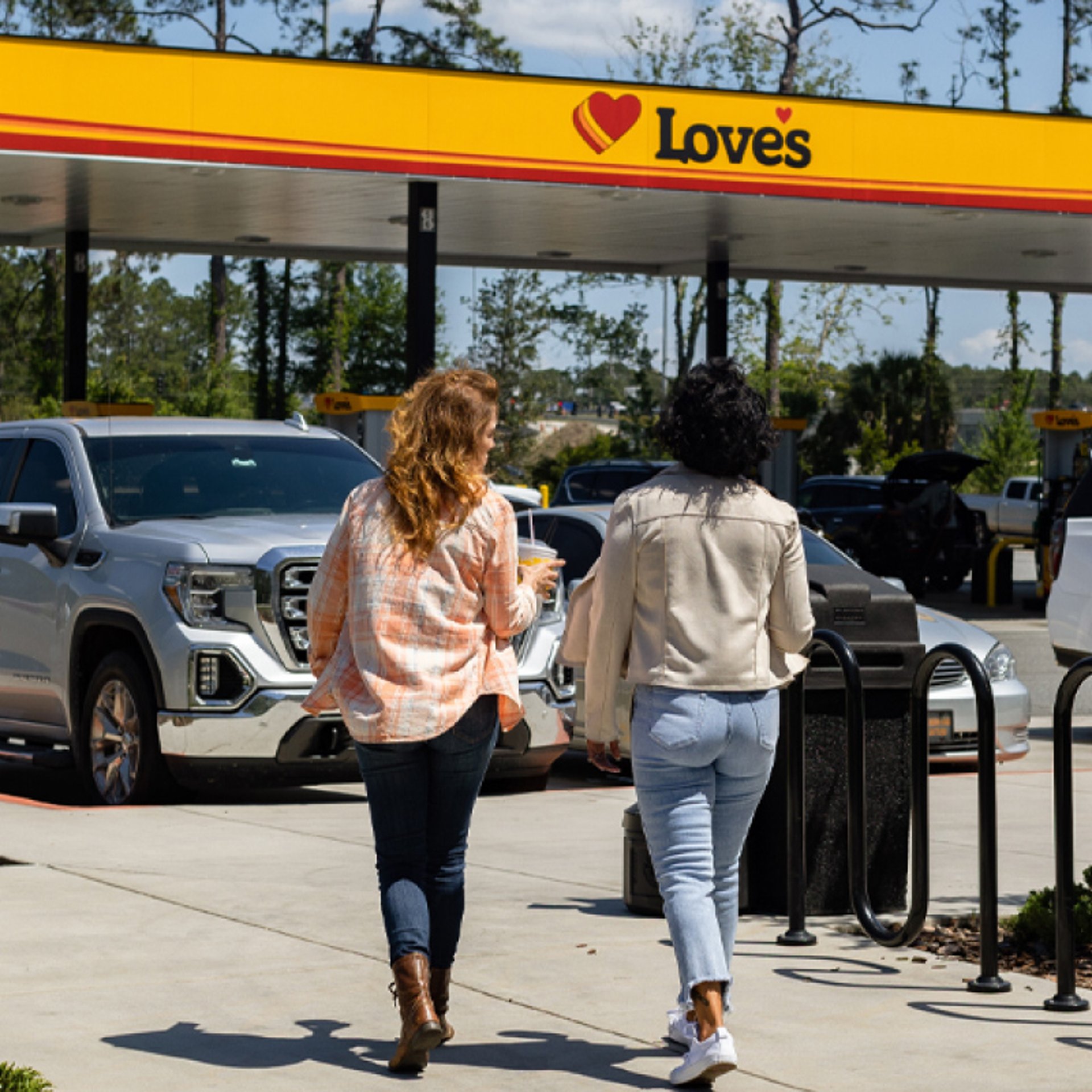 A Love's gas station 