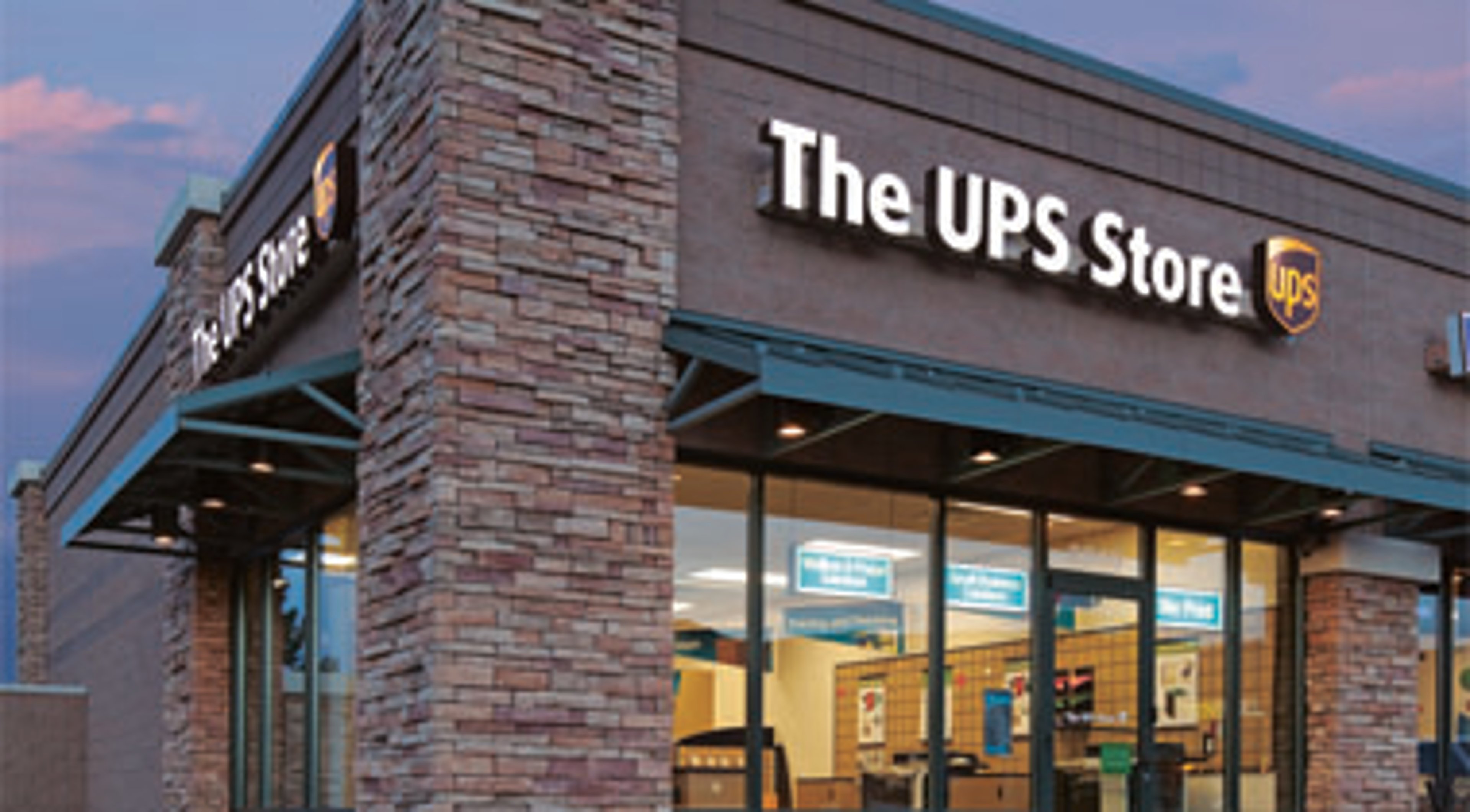 A UPS Storefront location