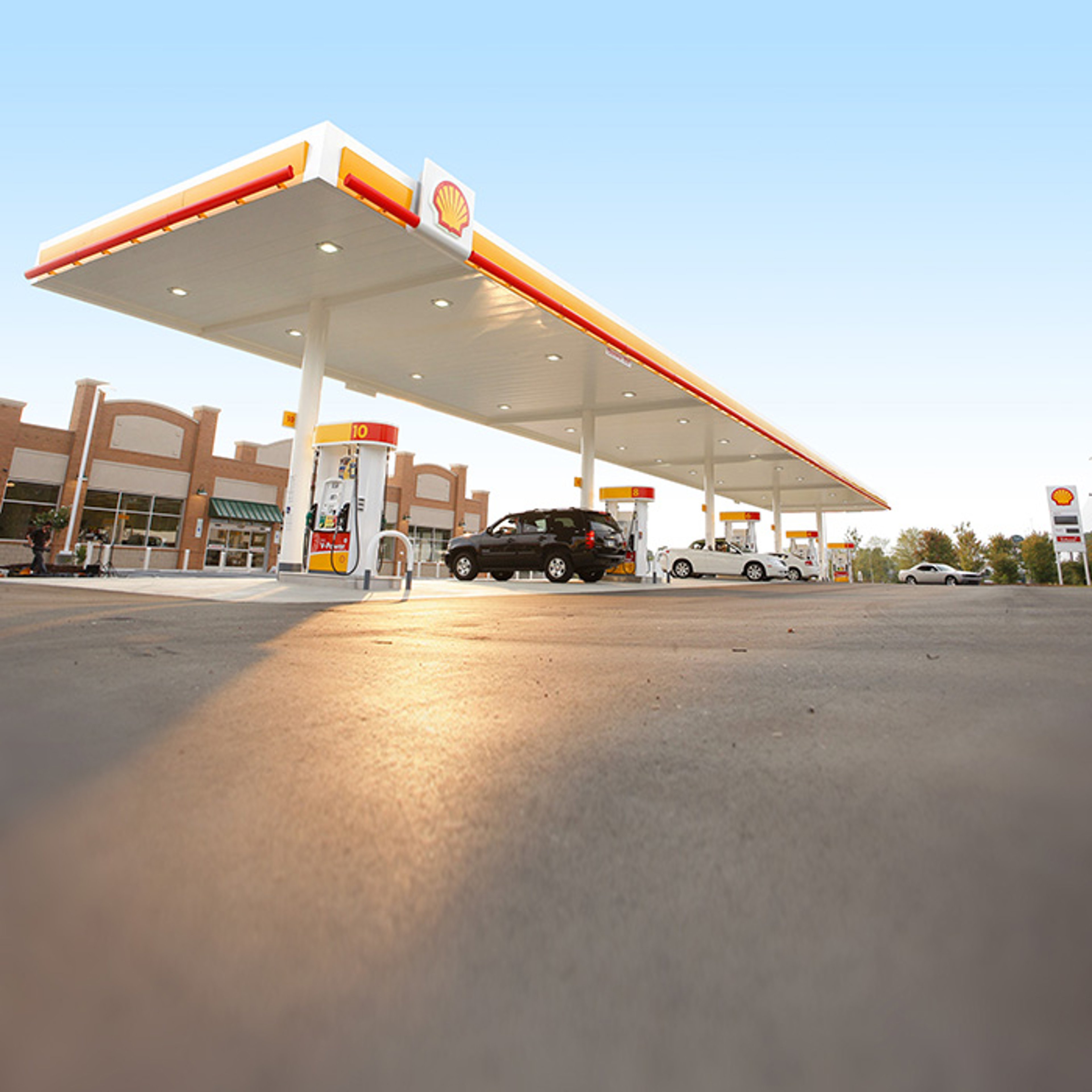 Shell gas station