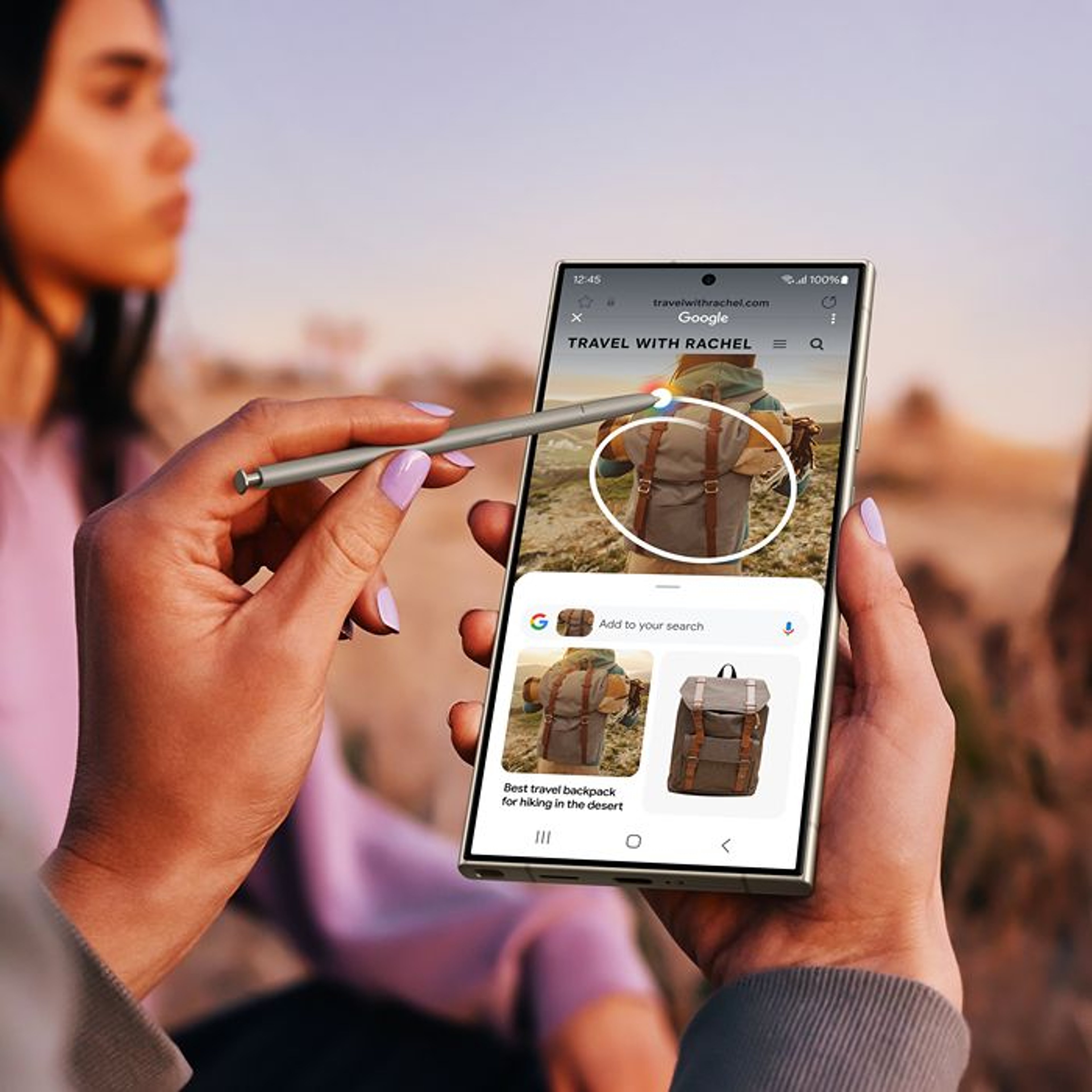 Samsung mobile device