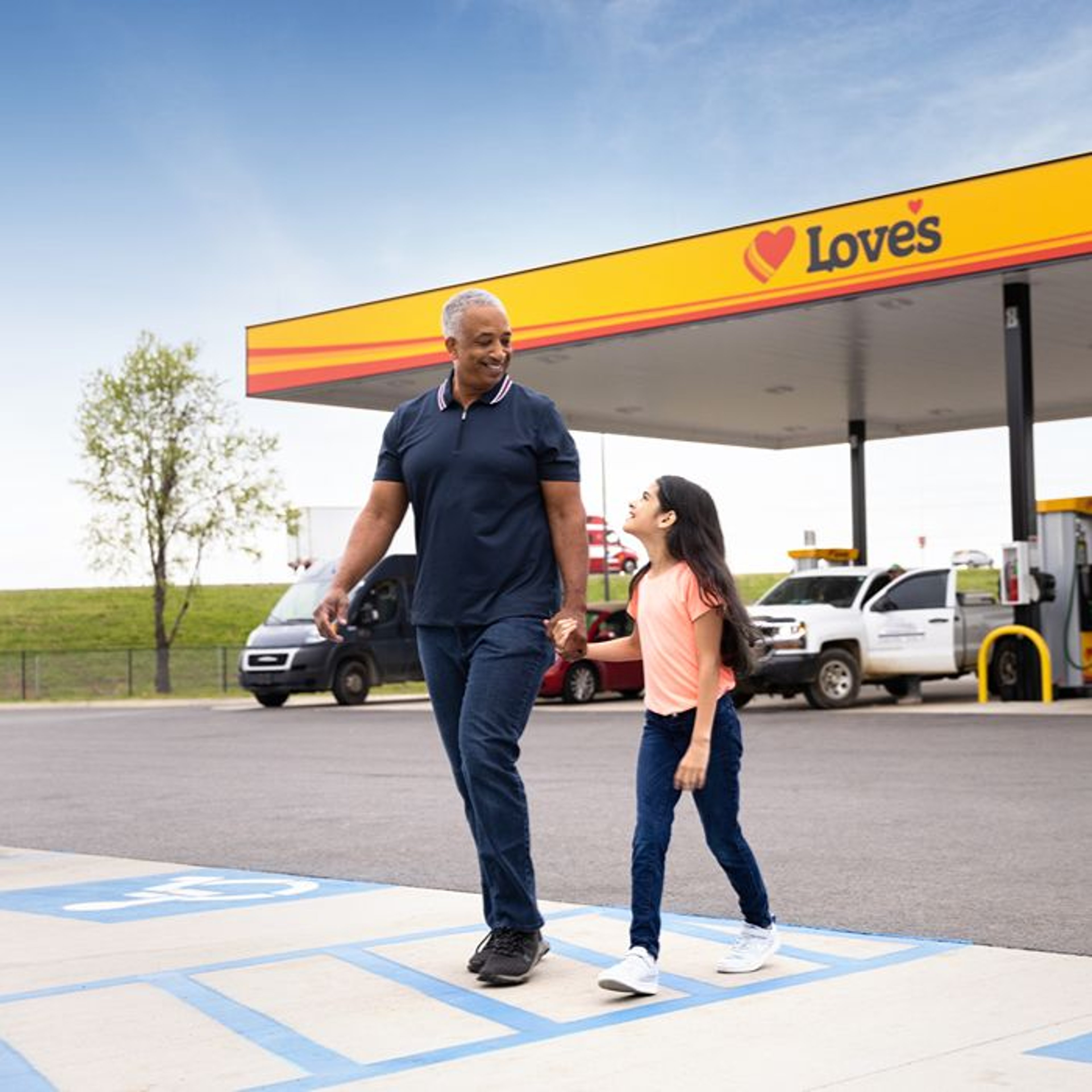 Save on gasoline with Love's Rewards
