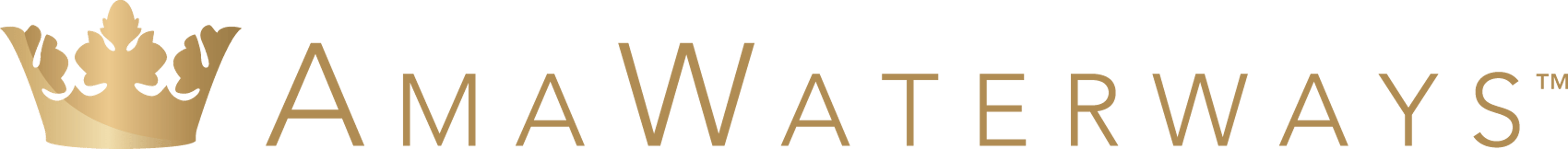 AmaWaterways trademarked logo with crown