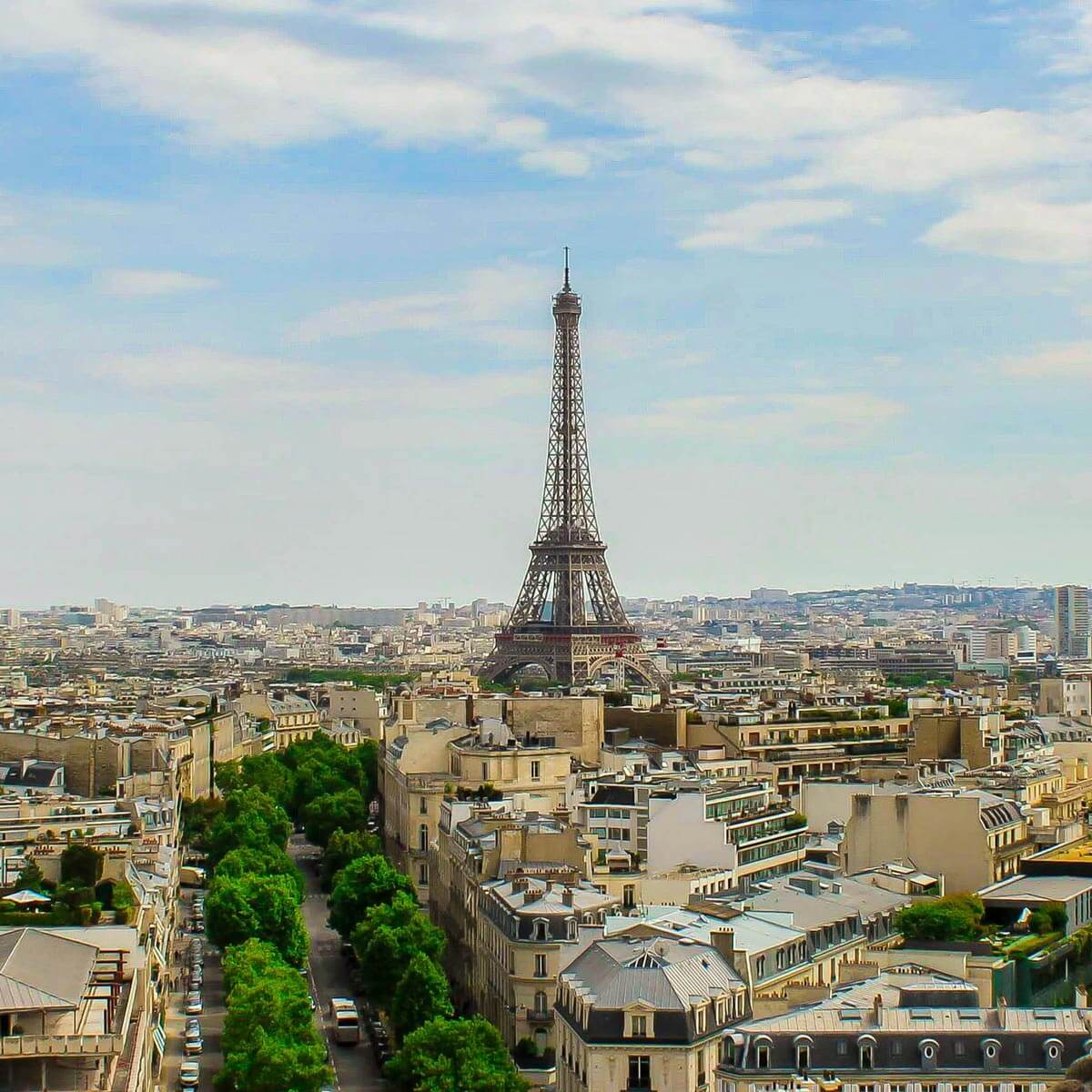Eiffel tower in Paris