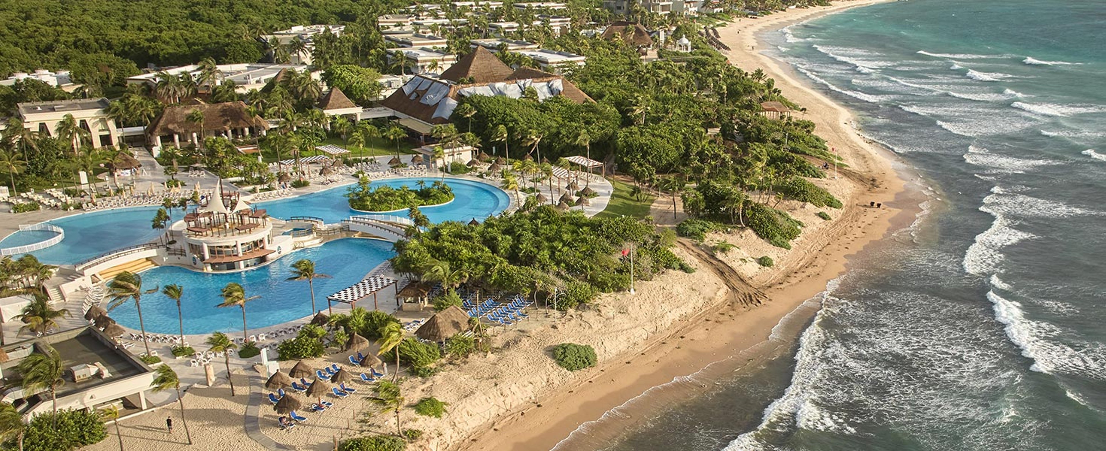 Aerial view of Bahia Principe Luxury Esmeraldo resort