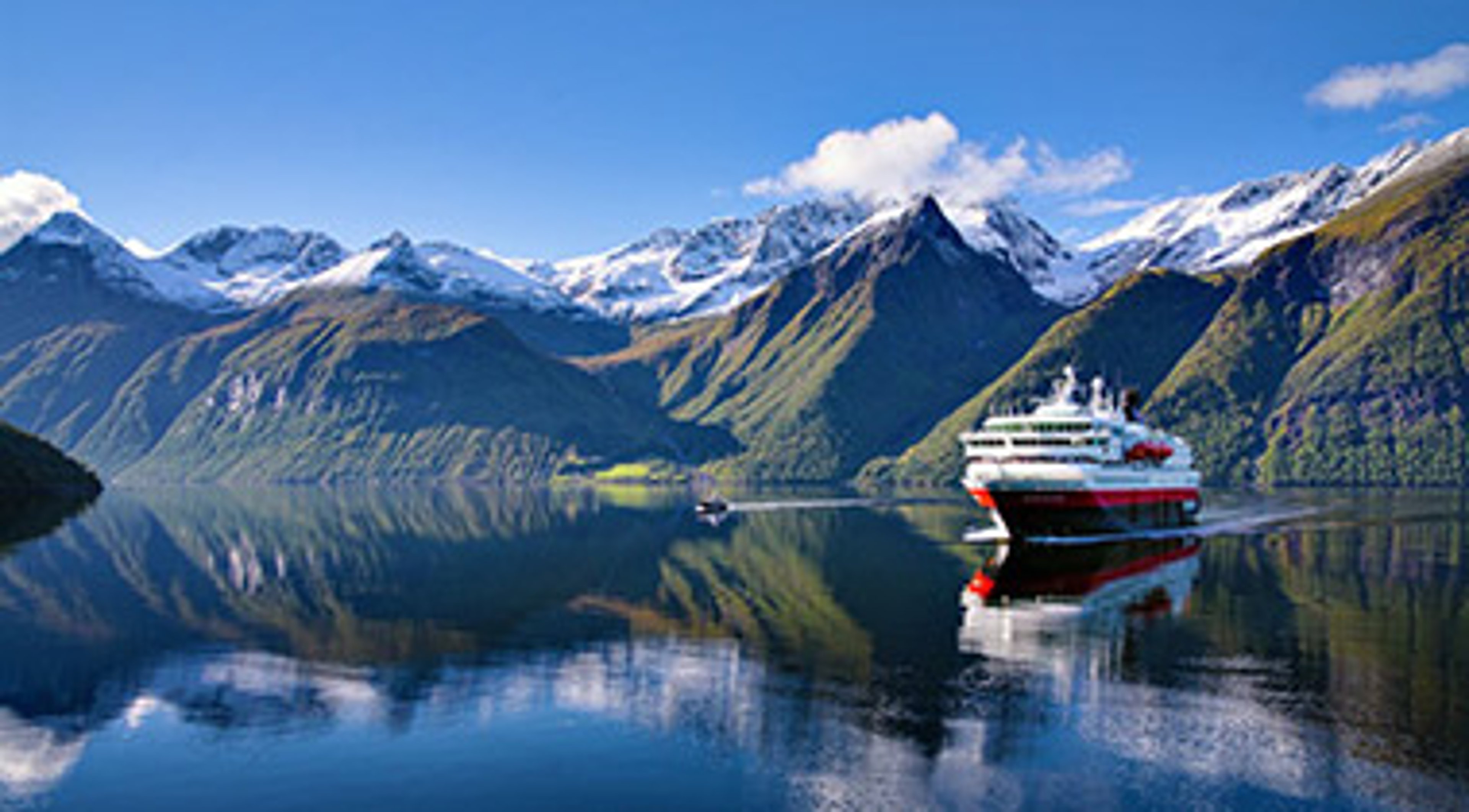 Hurtigruten Ship in Norway