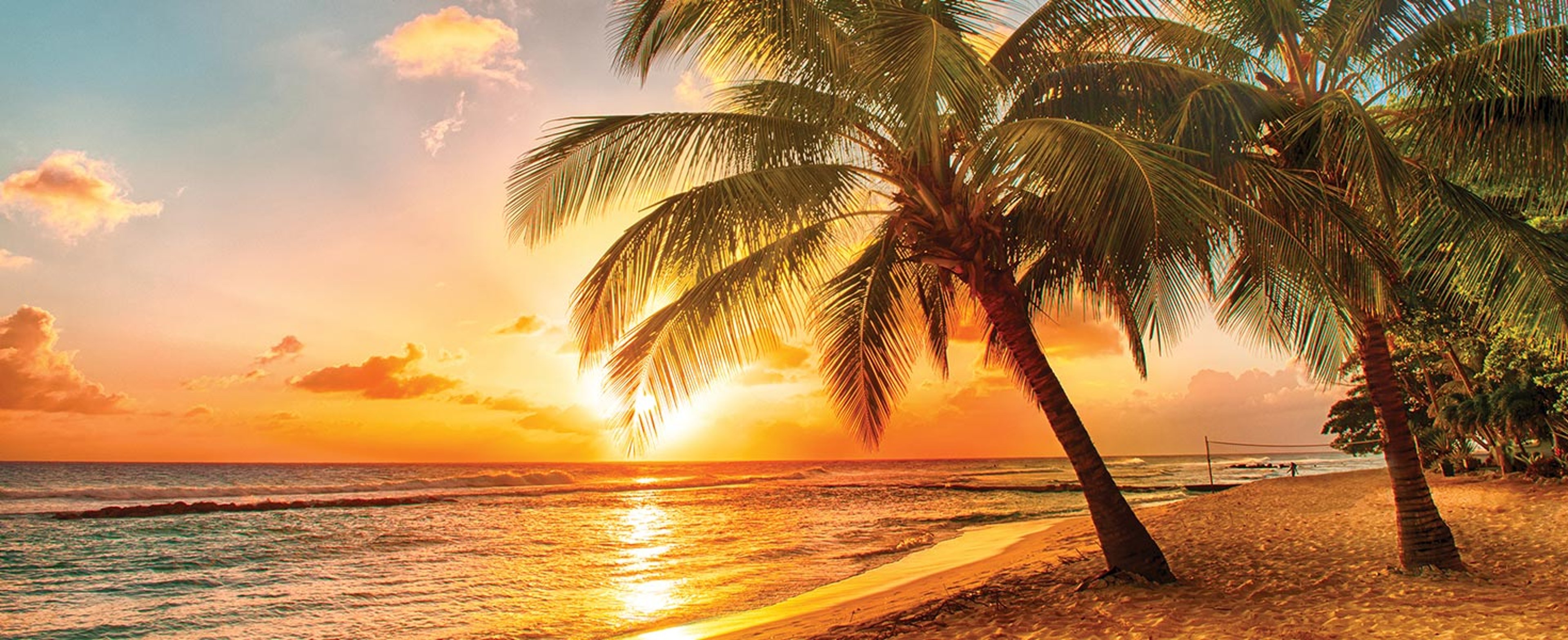 Sunset on Barbados Beach