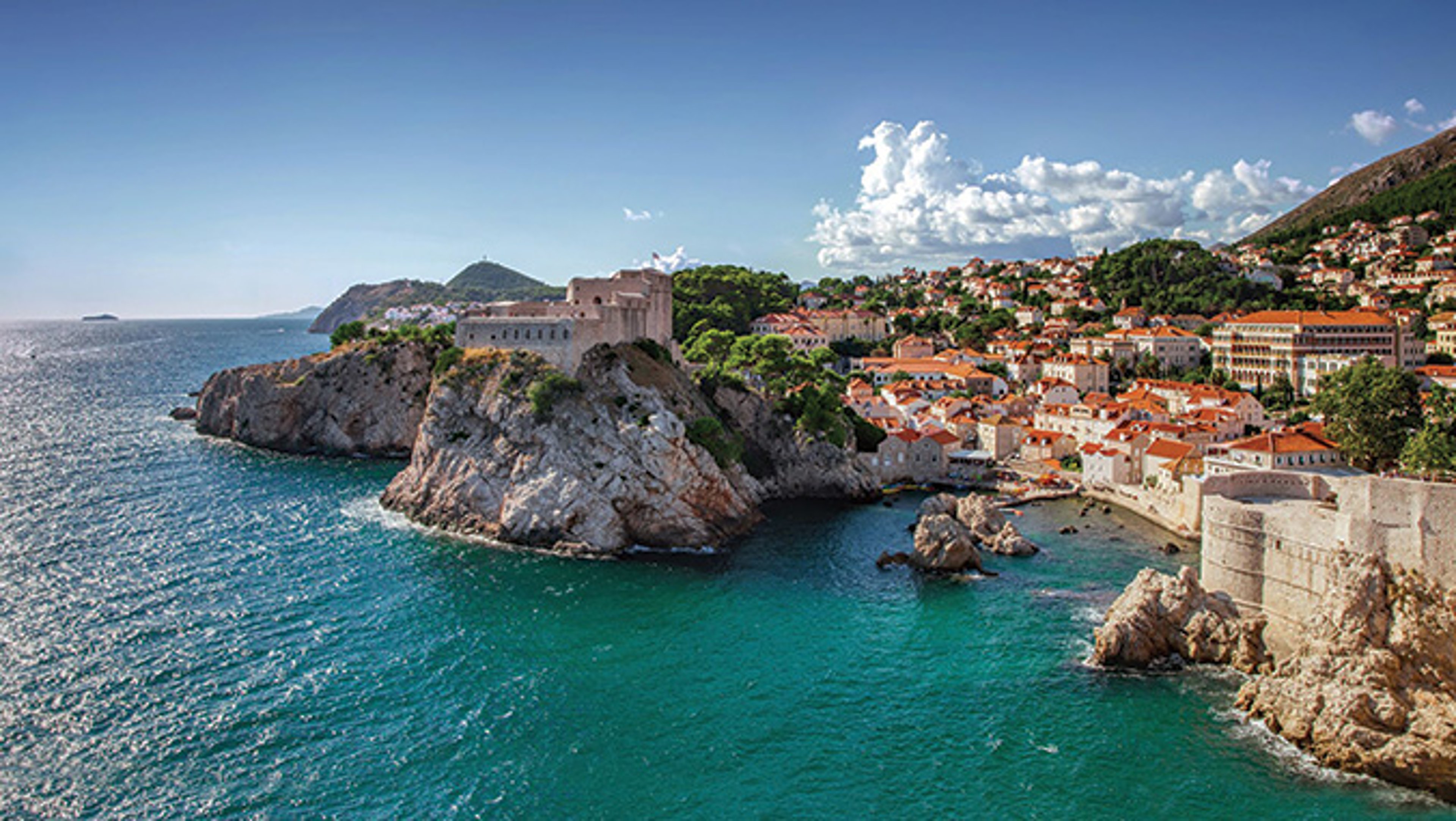 Fort Lovrijenac in Dubrovnik, Croatia