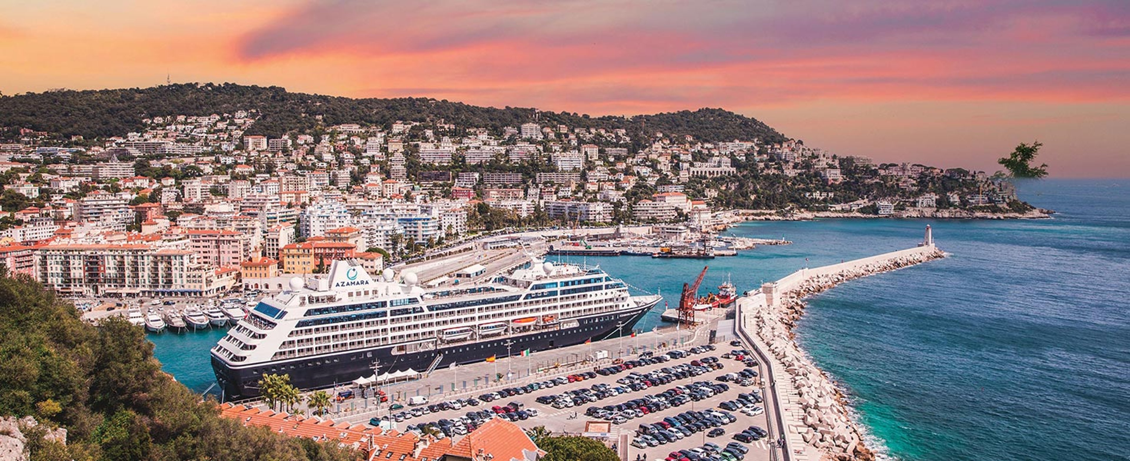 Azamara ship in Kepez Turkey