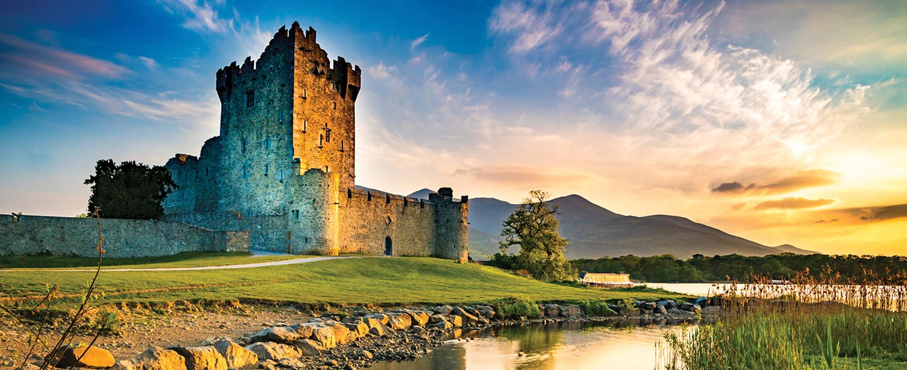 Ross Castle in Ireland