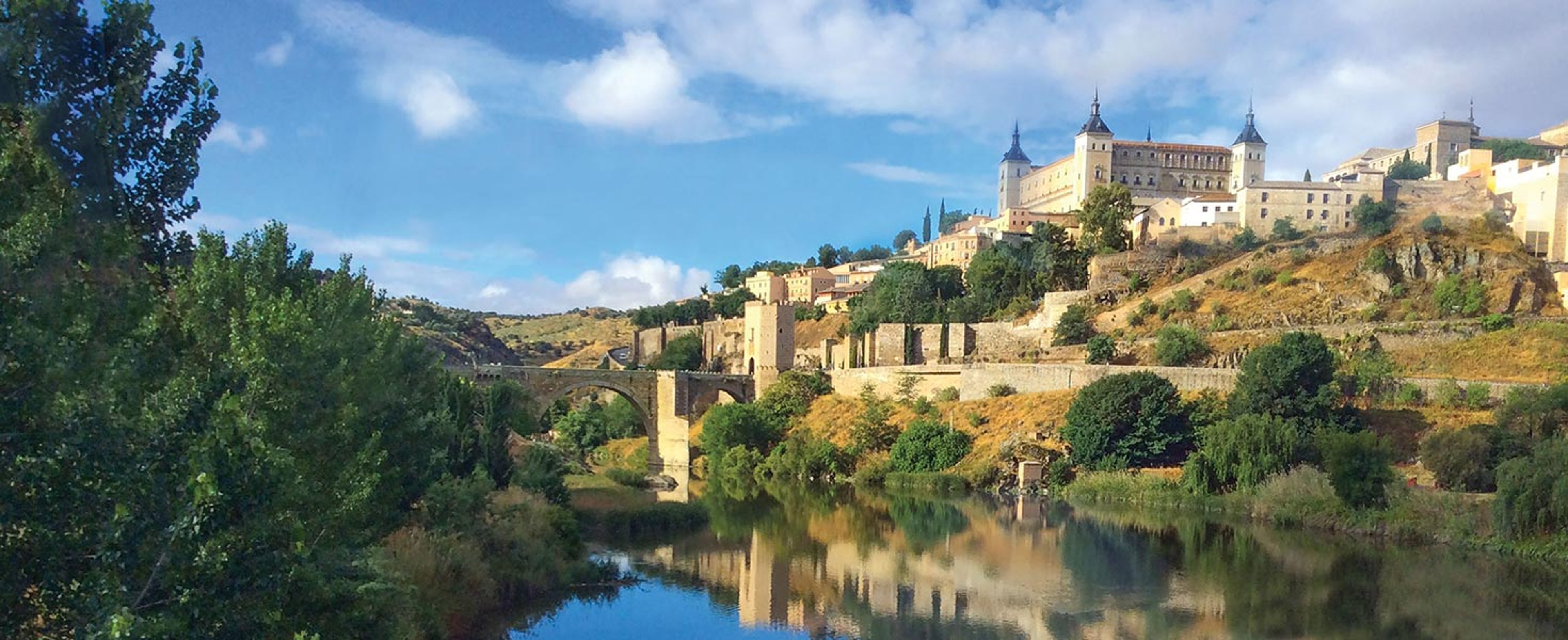 Coastal view of Toledo Spain