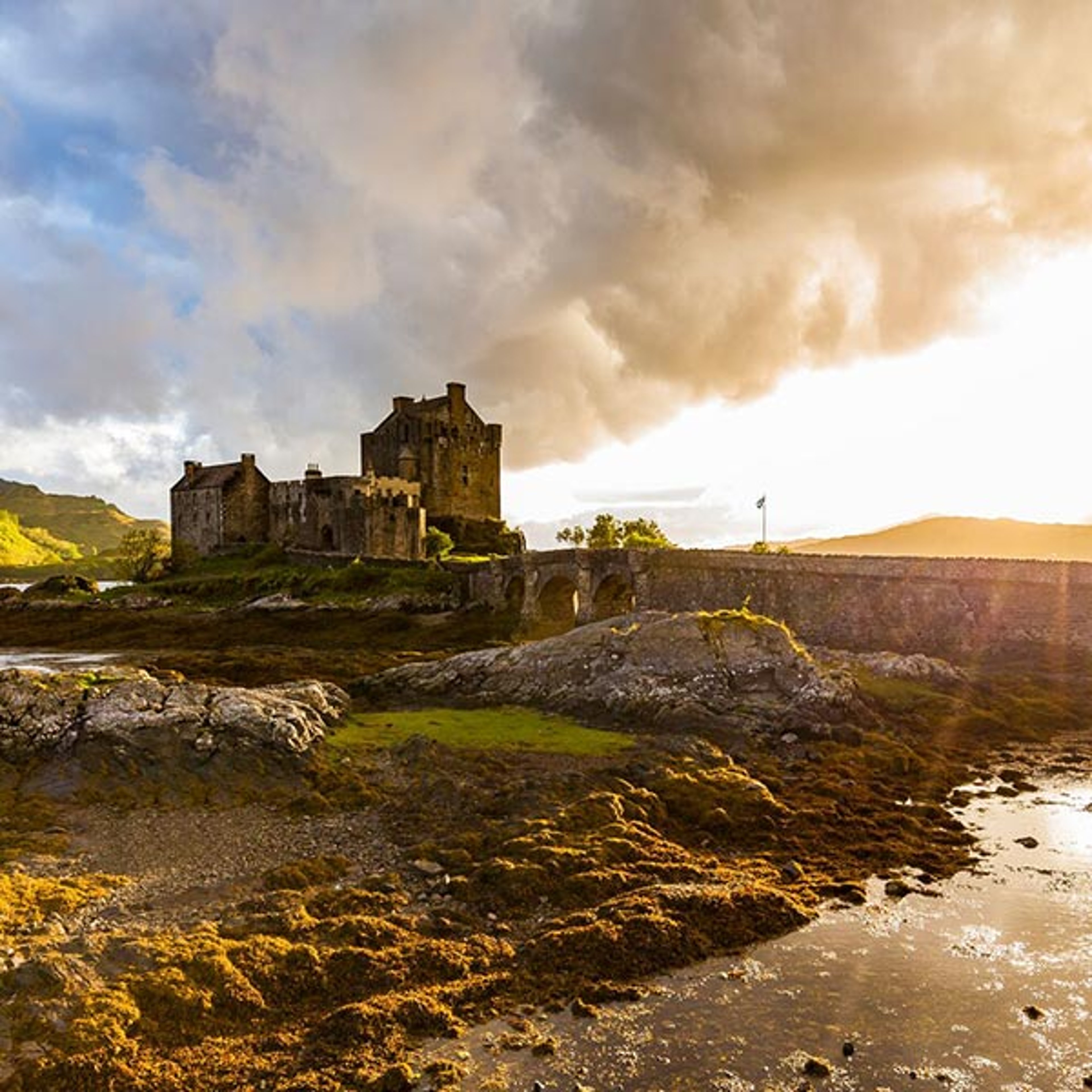 The Spirit of Scotland-United Kingdom, Scotland, Loch Duich, Eilean Donan Castle