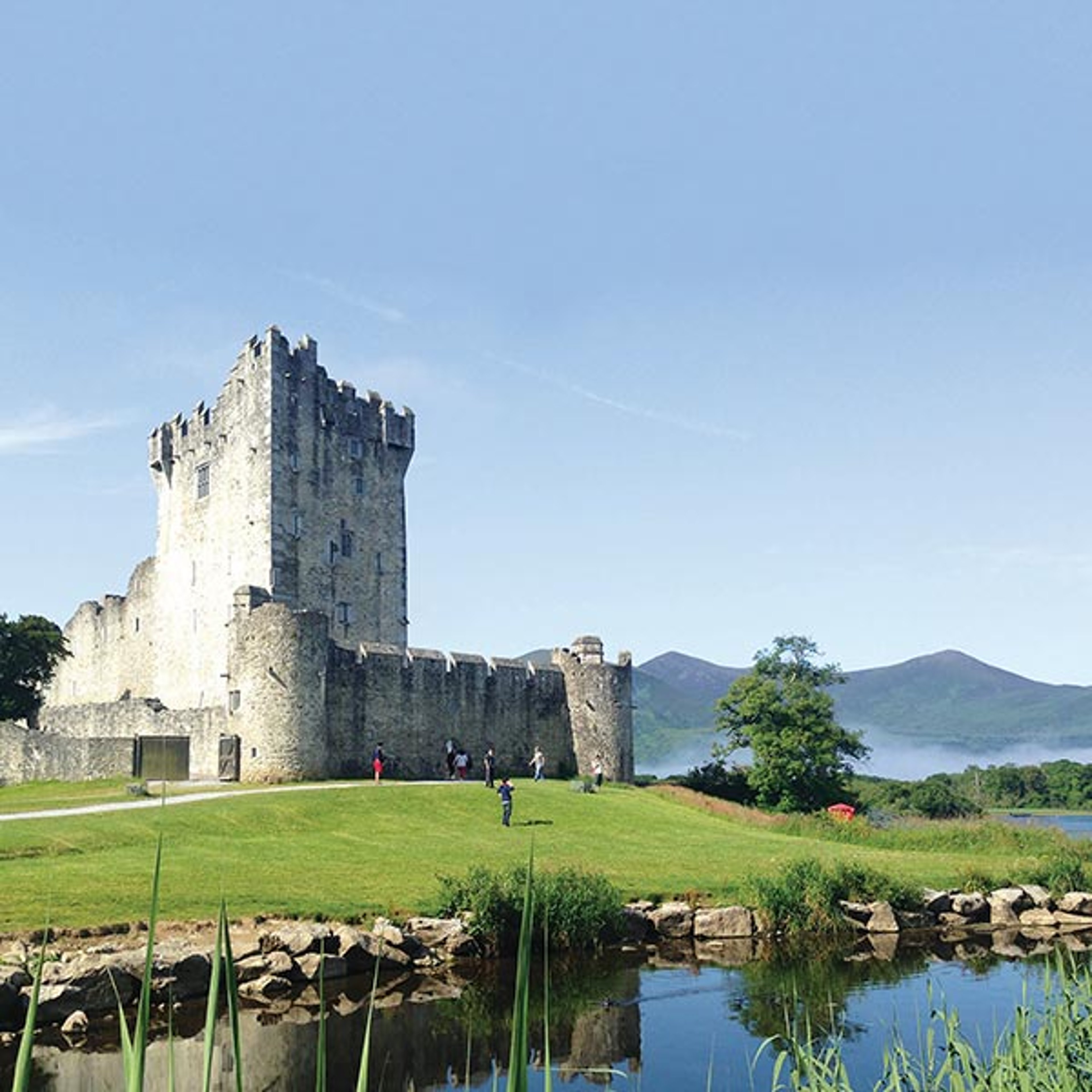 Ross Castle in Ireland