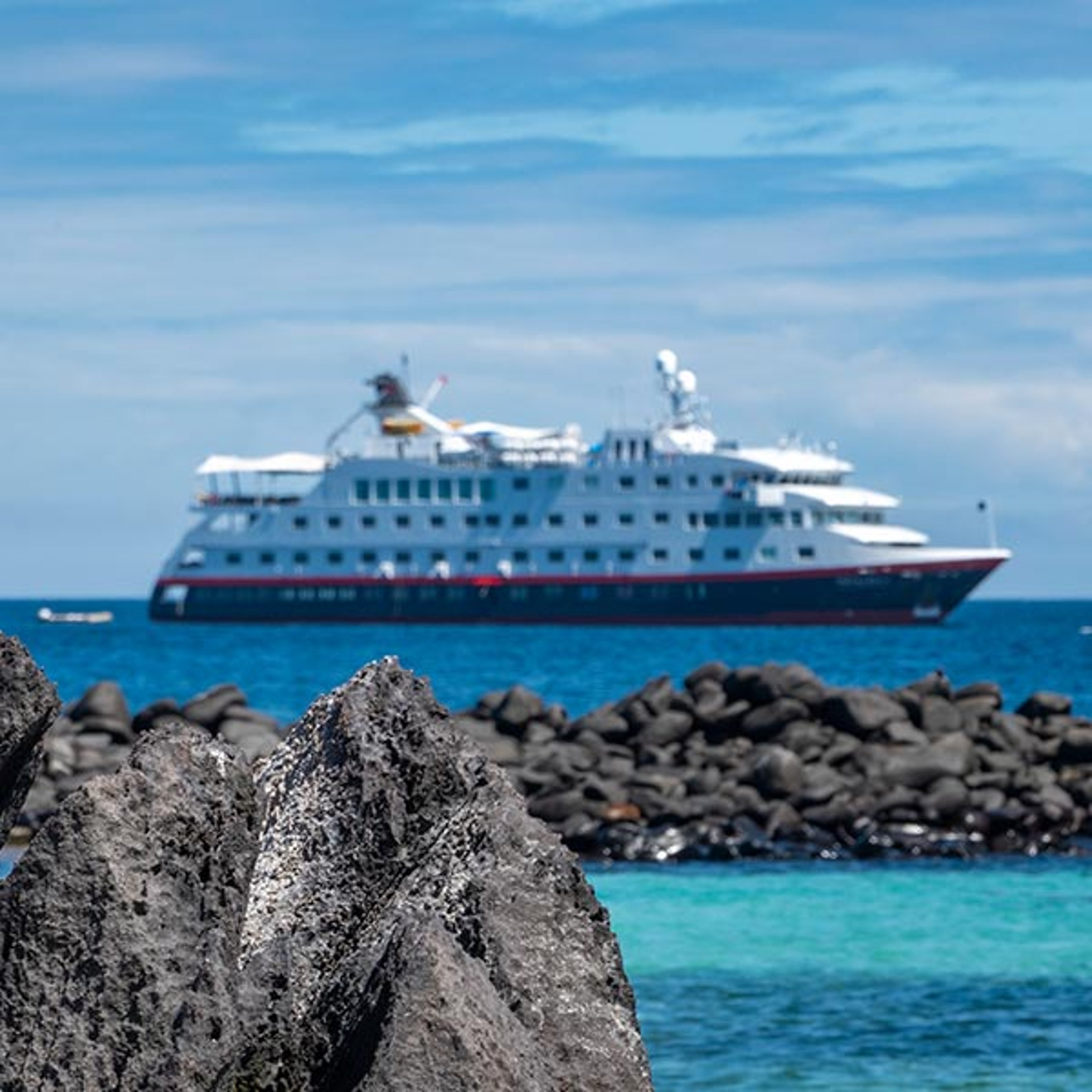 HX ship in the Antarctica