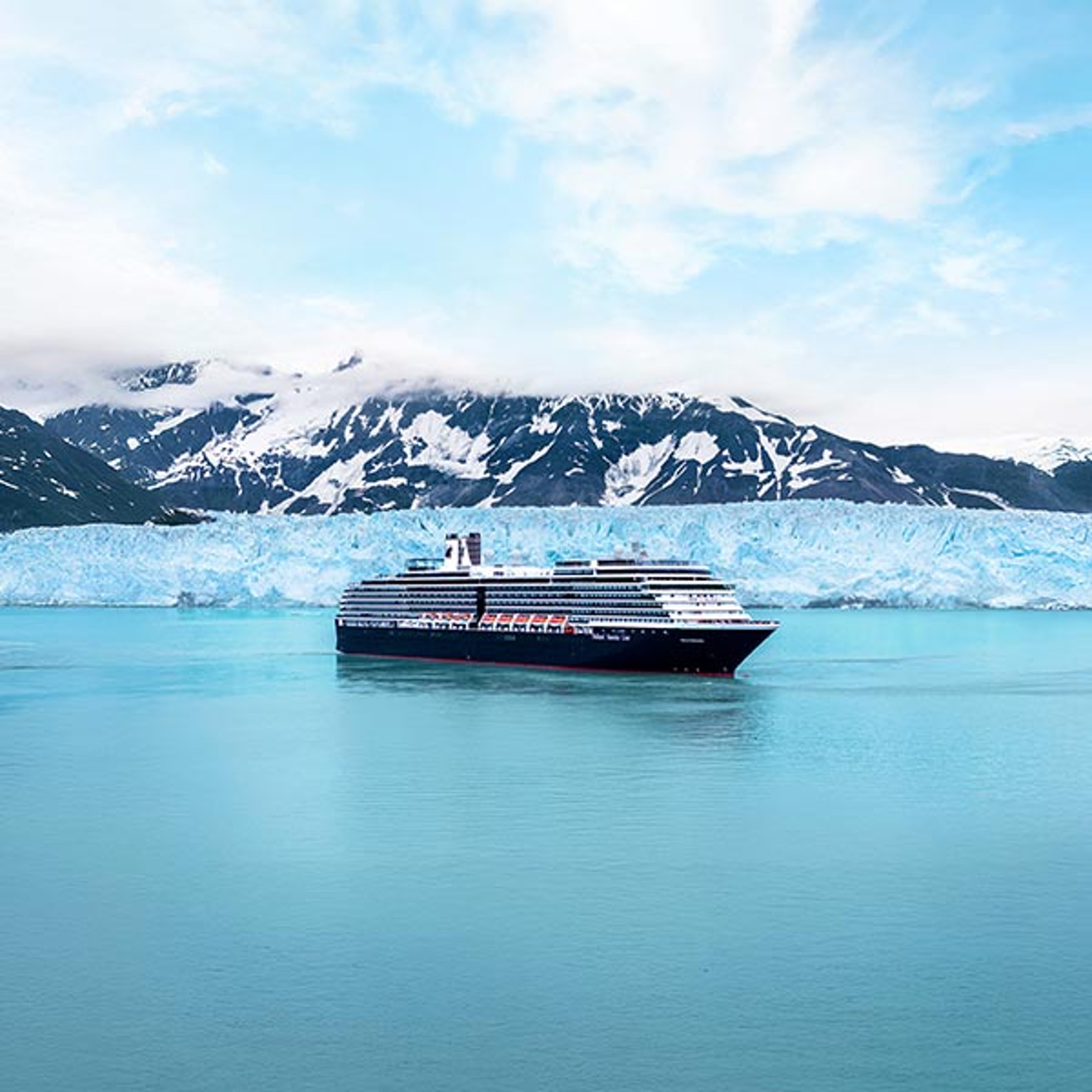 Holland Westerdam sailing in Alaska