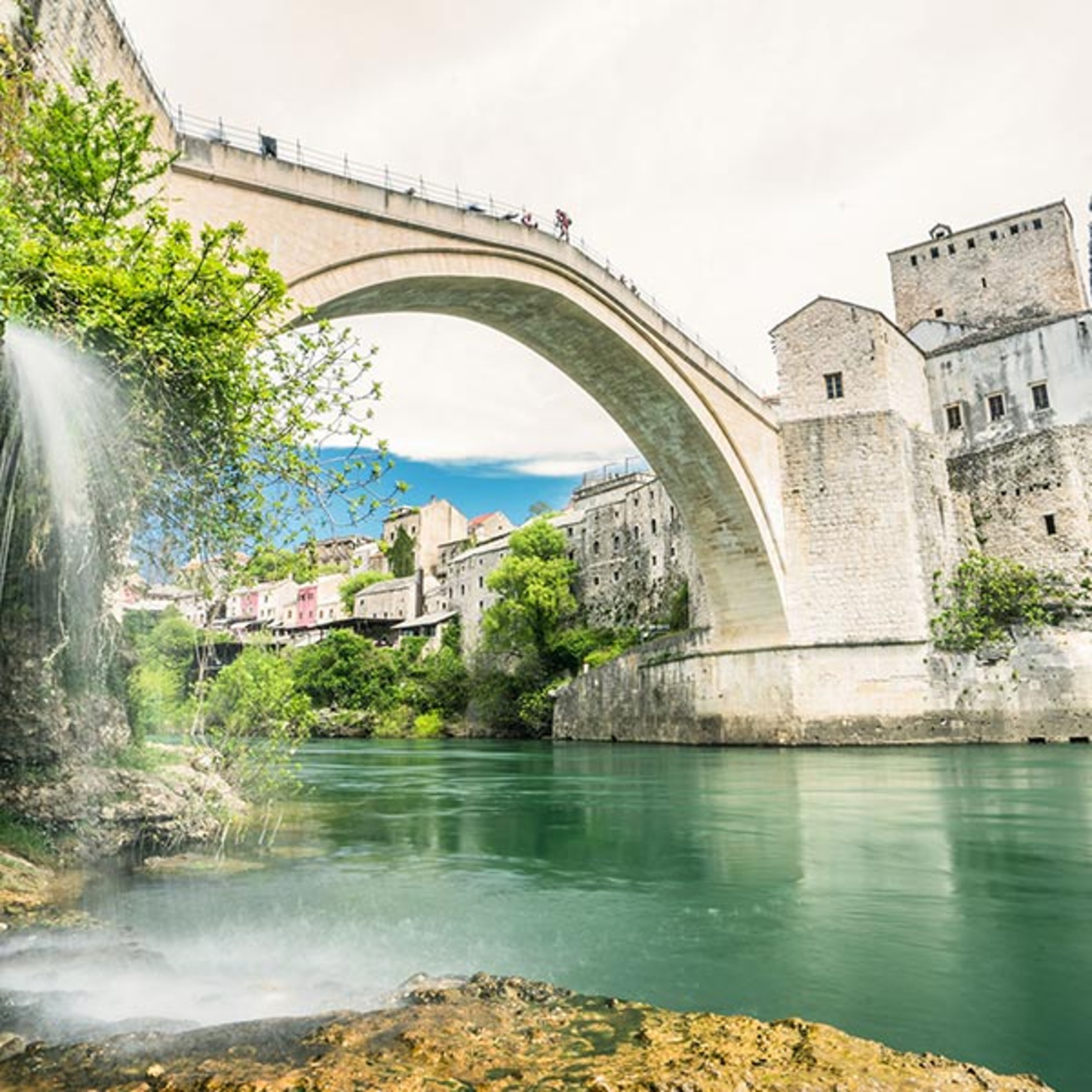 Beautiful bridge in Bosnia