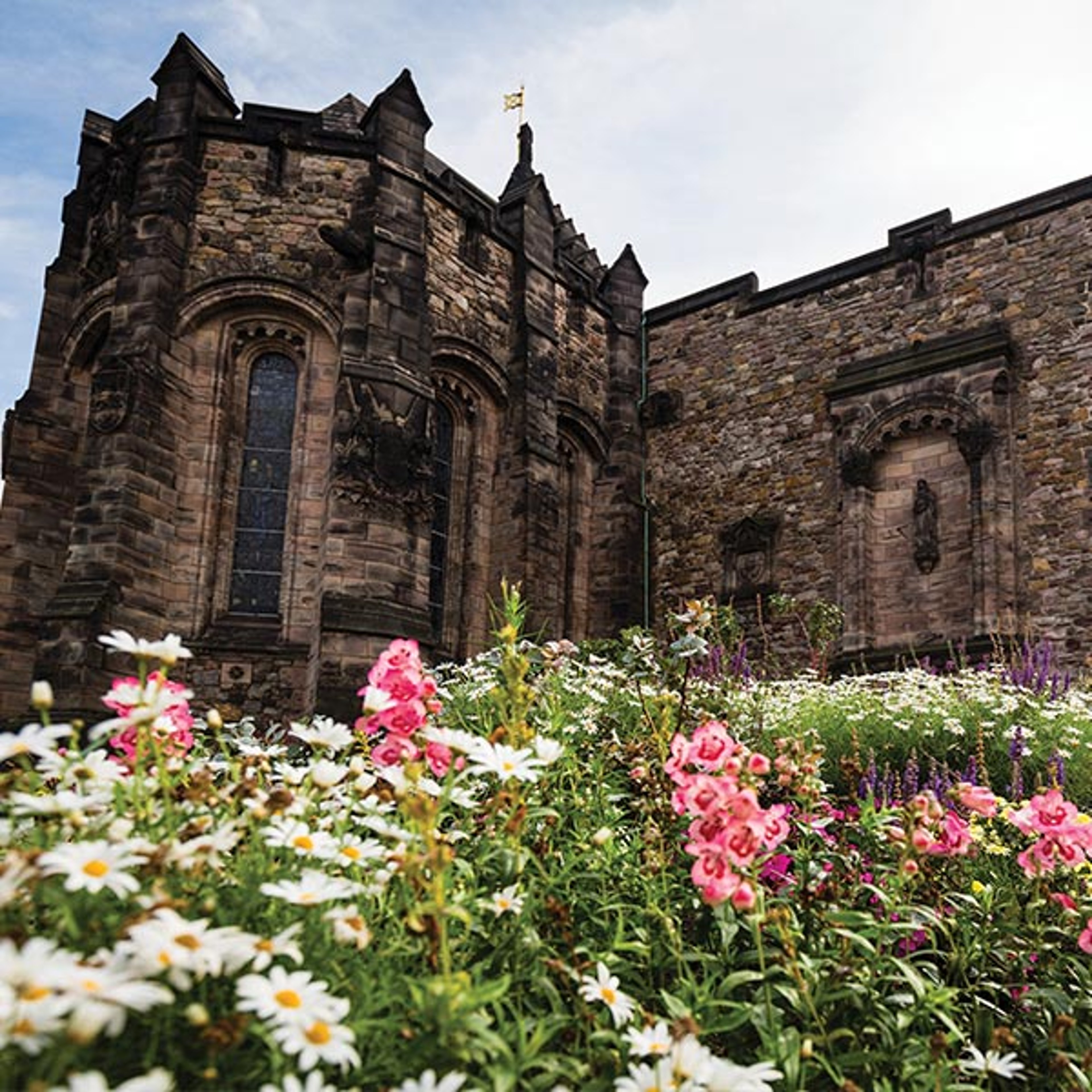 Ancient building in Edinburgh