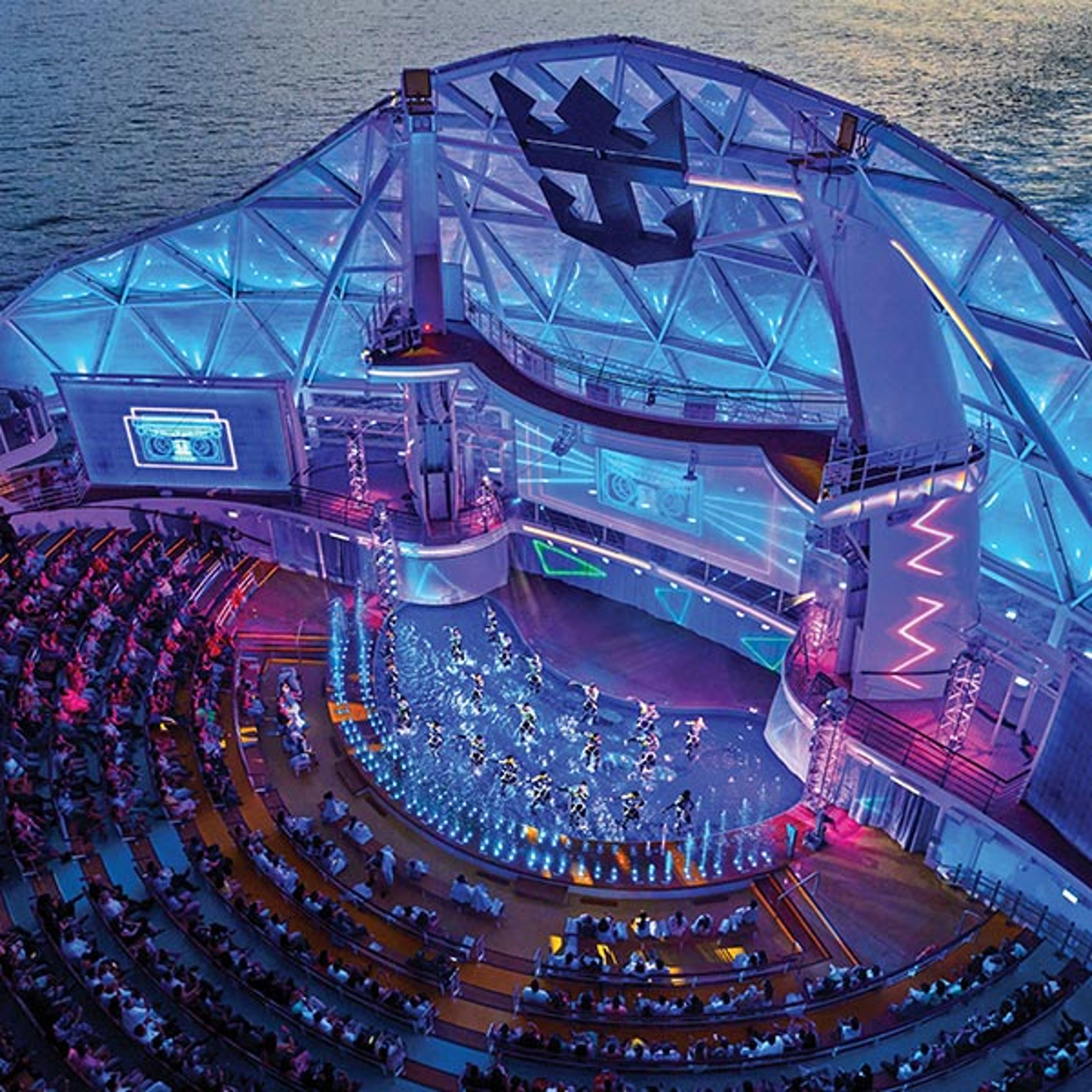 AquaTheater aboard Royal Caribbean