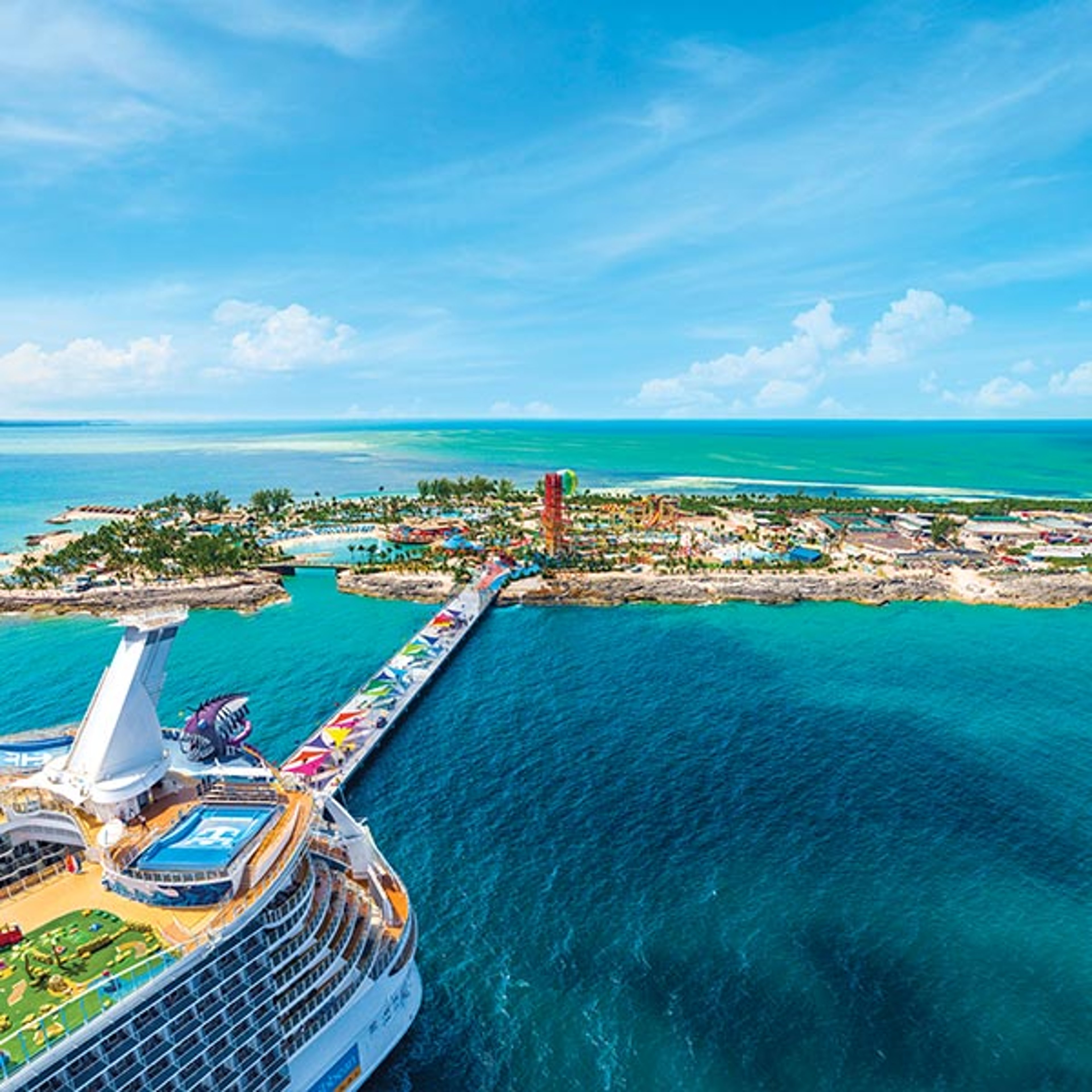 Ship at CocoCay Perfect Day