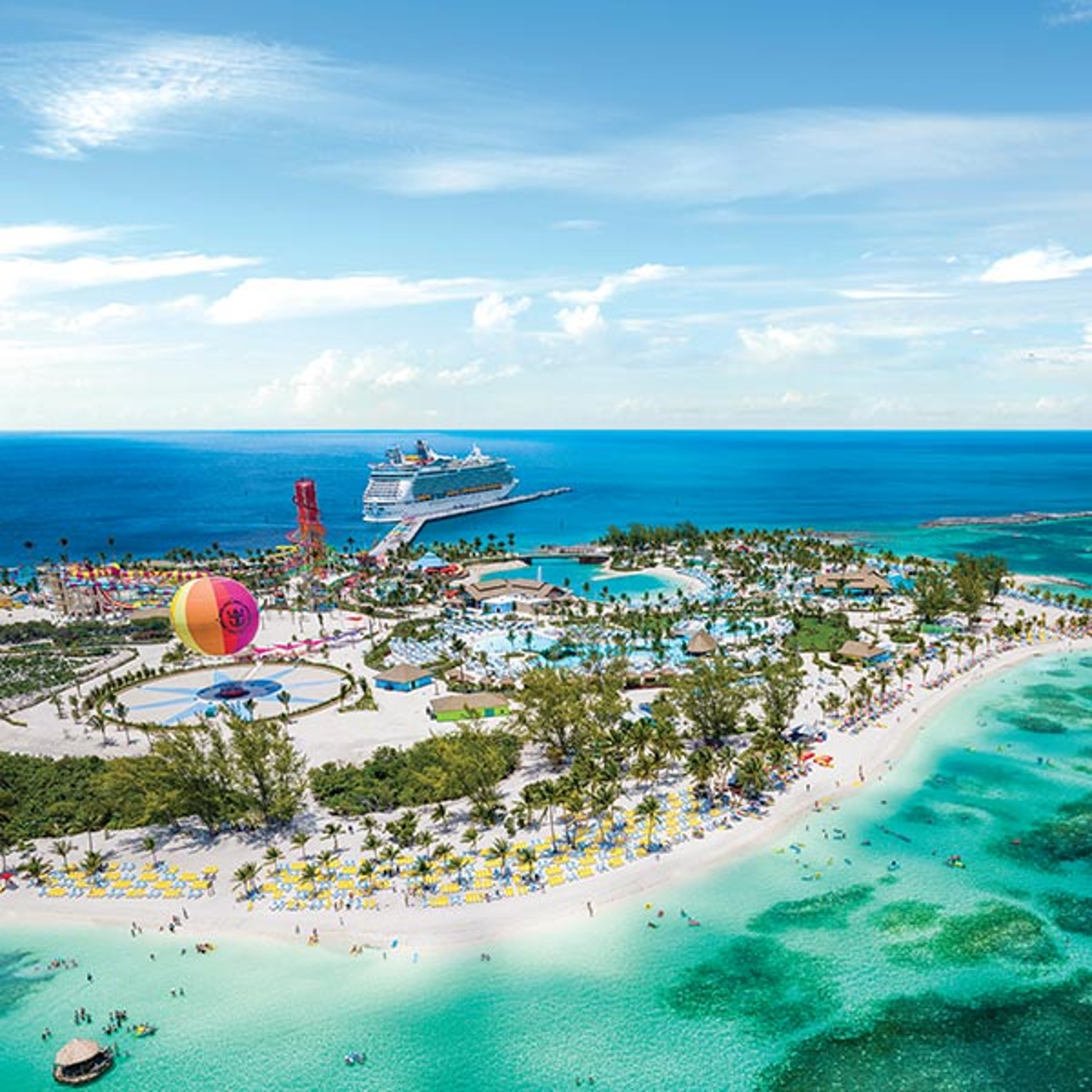 Perfect Day at CocoCay beach