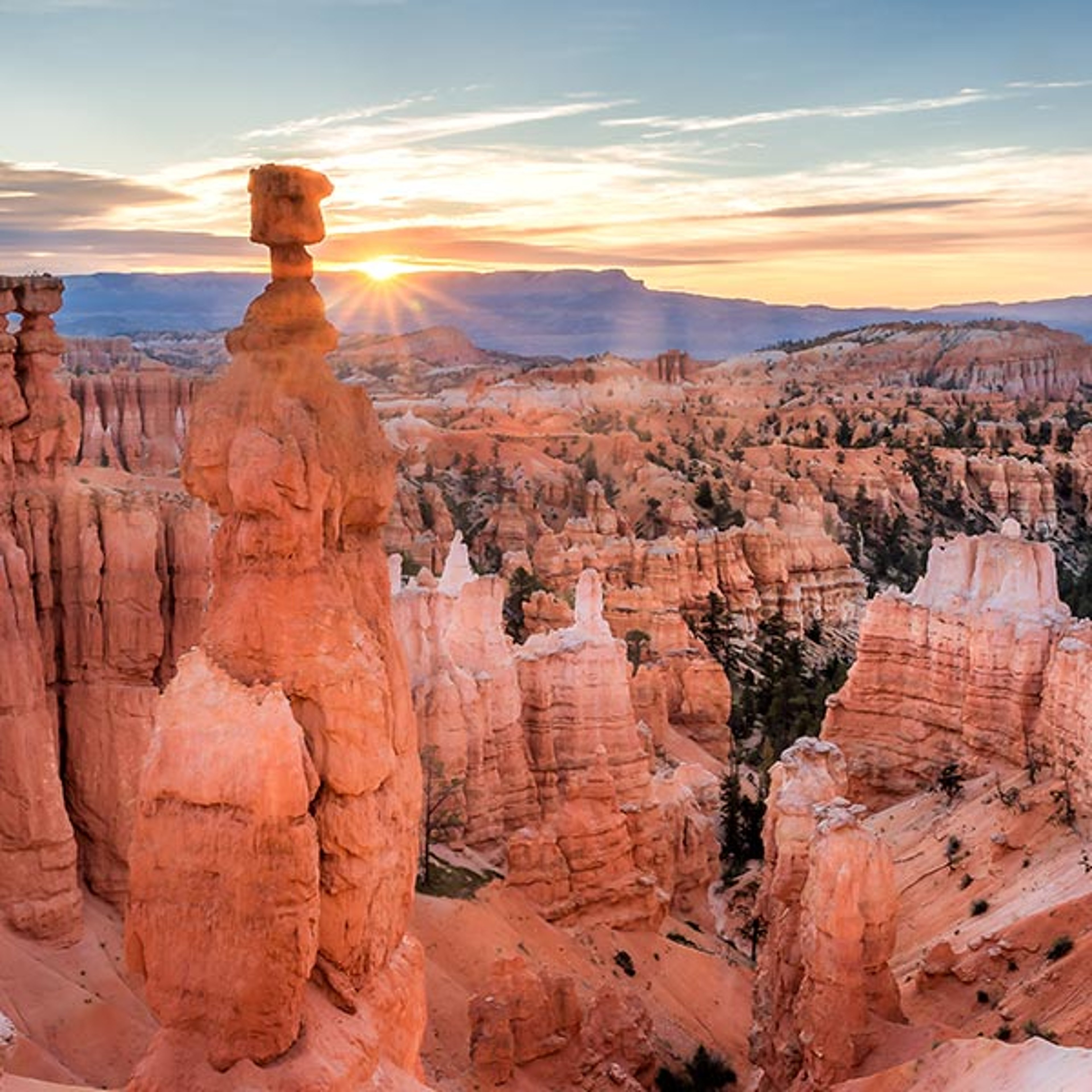 Formations in Bryce Canyon