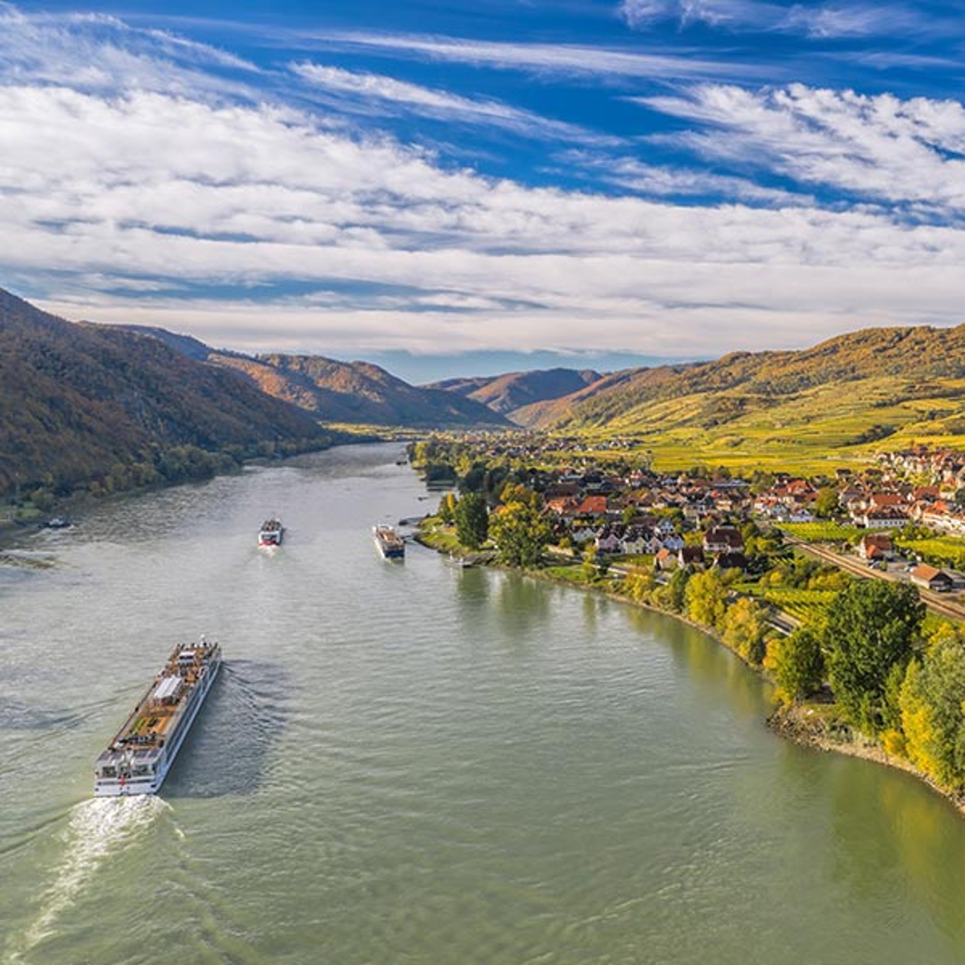 Wachau Valley river cruise with Viking