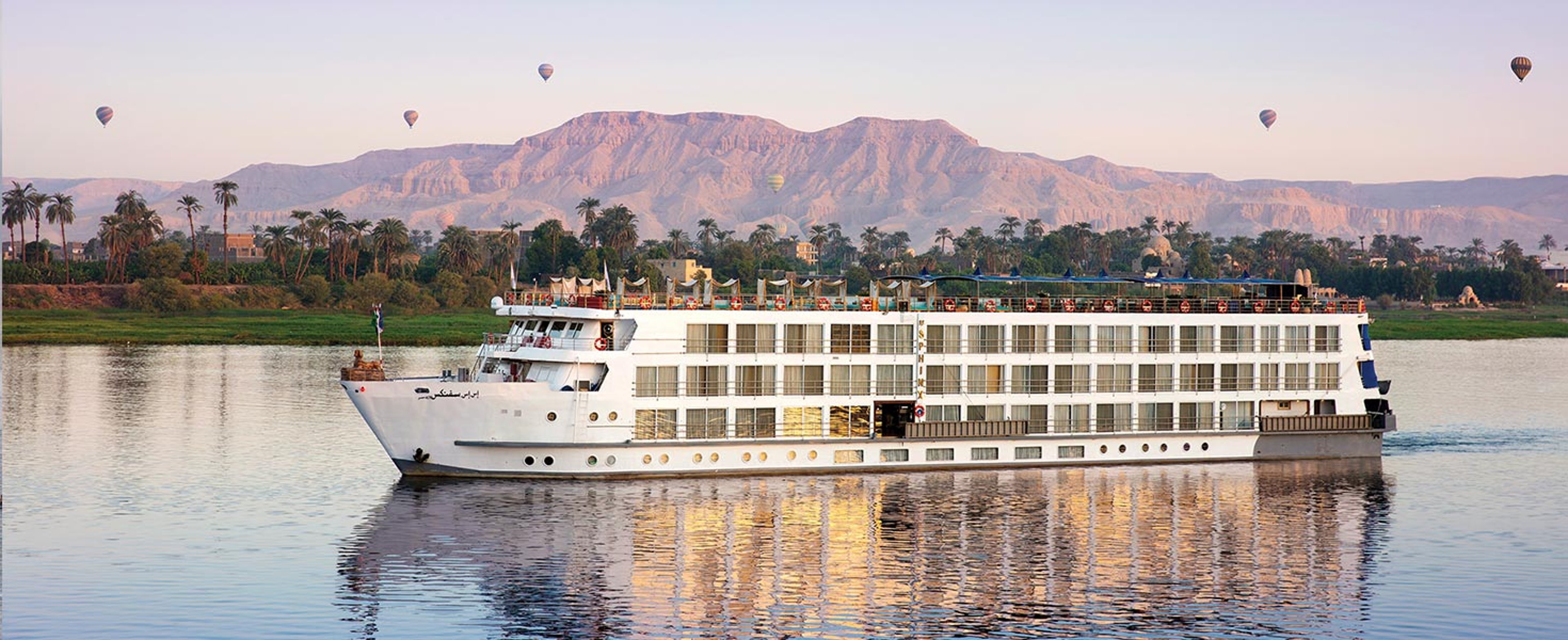 Uniworld SS Phinx sailing on the Nile