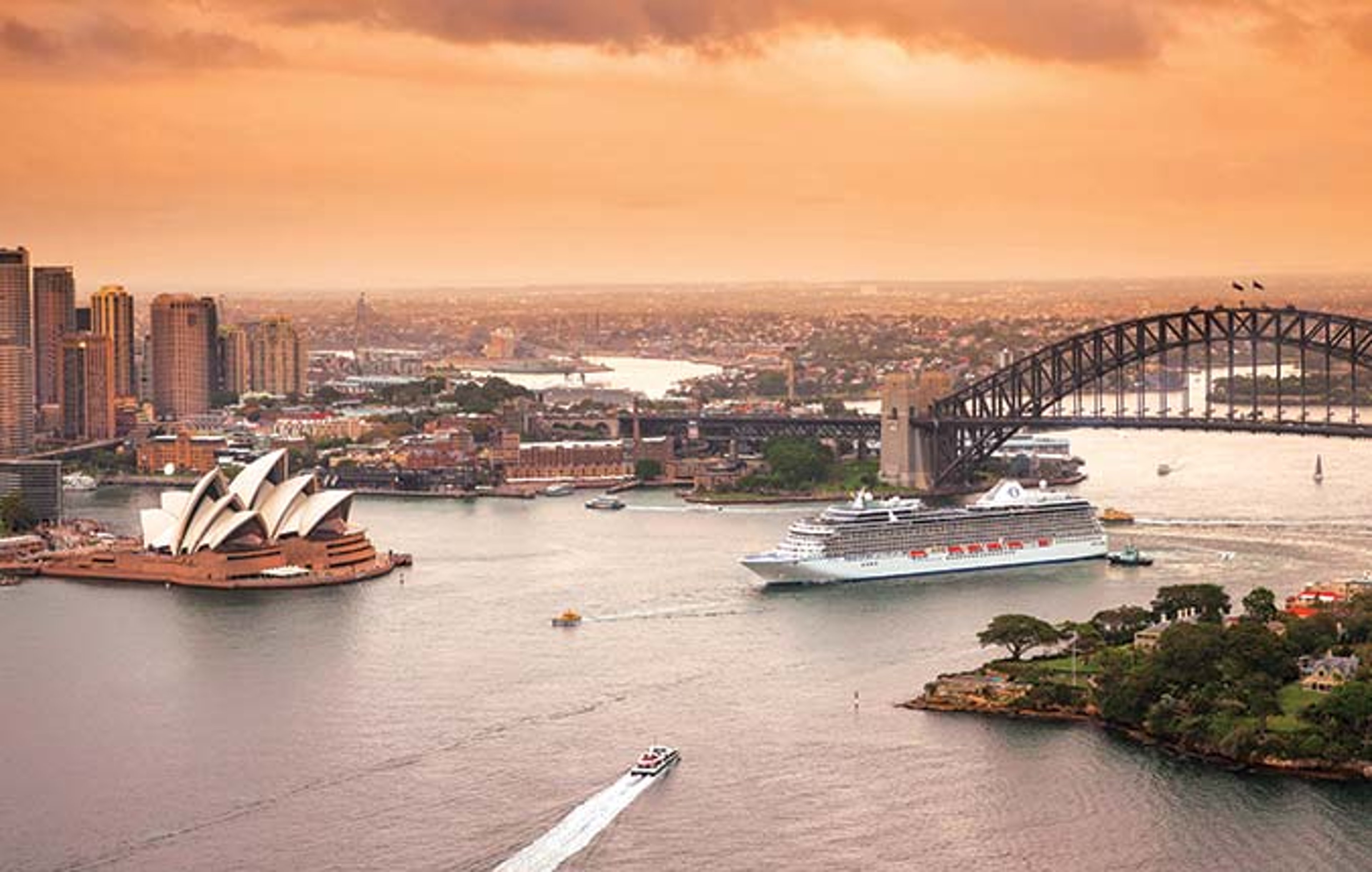 Port Jackson Bay in Australia