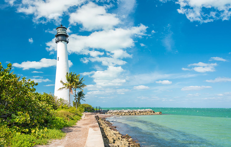 Bill Baggs Cape Florida State Park, lighthouse at Key Biscane