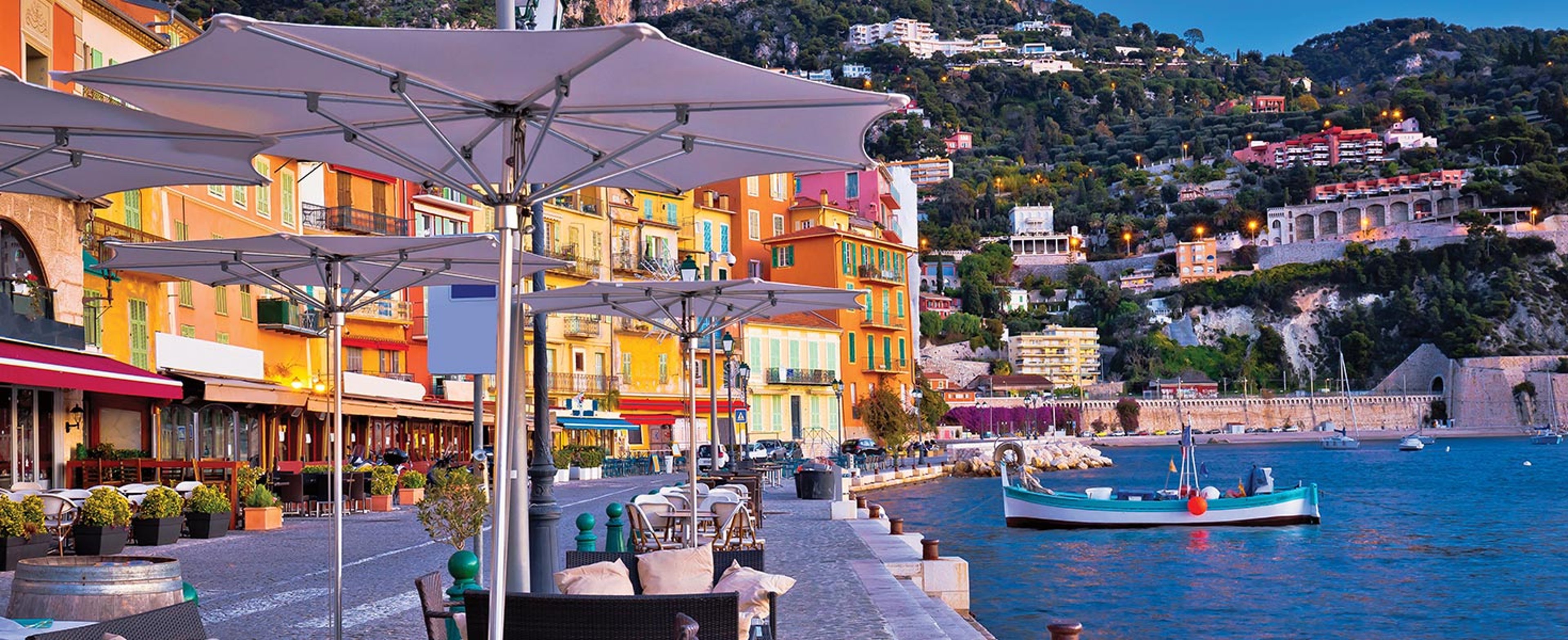 seaside cafe overlooking the water