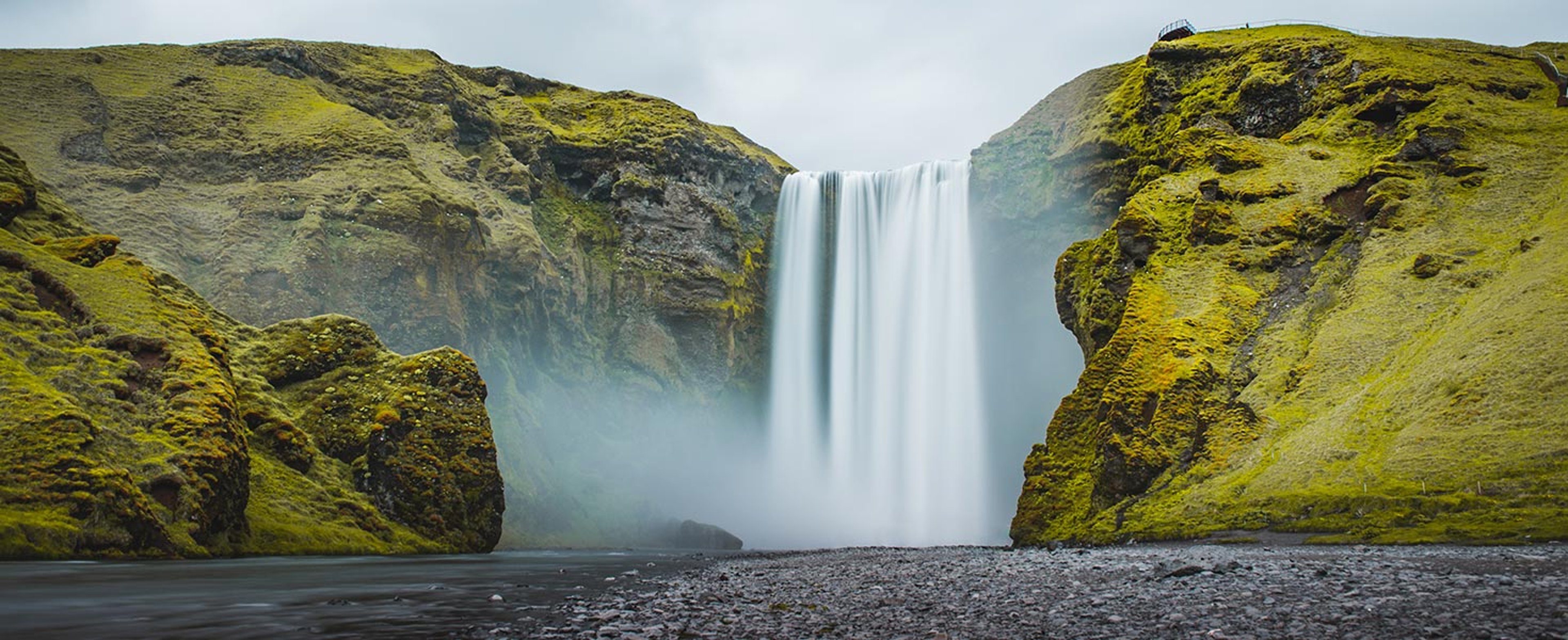 Waterfall in Iceland