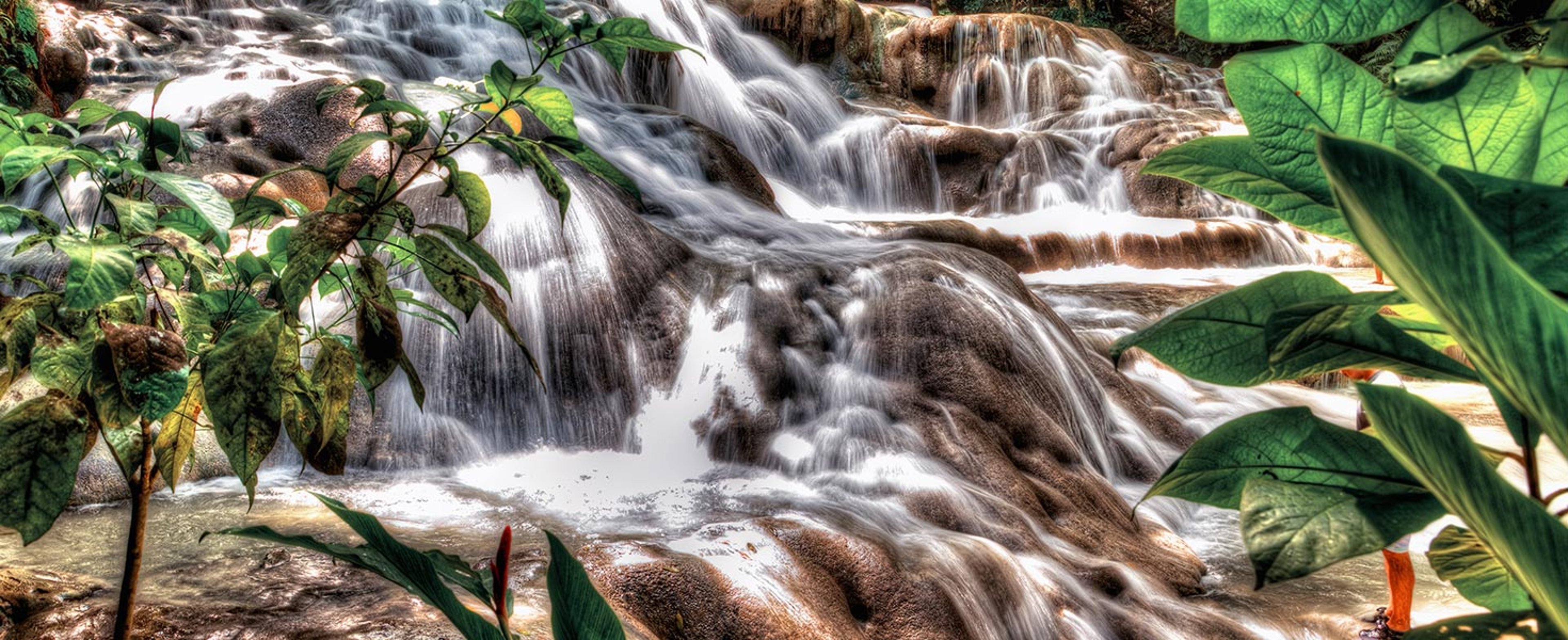 Dunns Falls in Jamaica