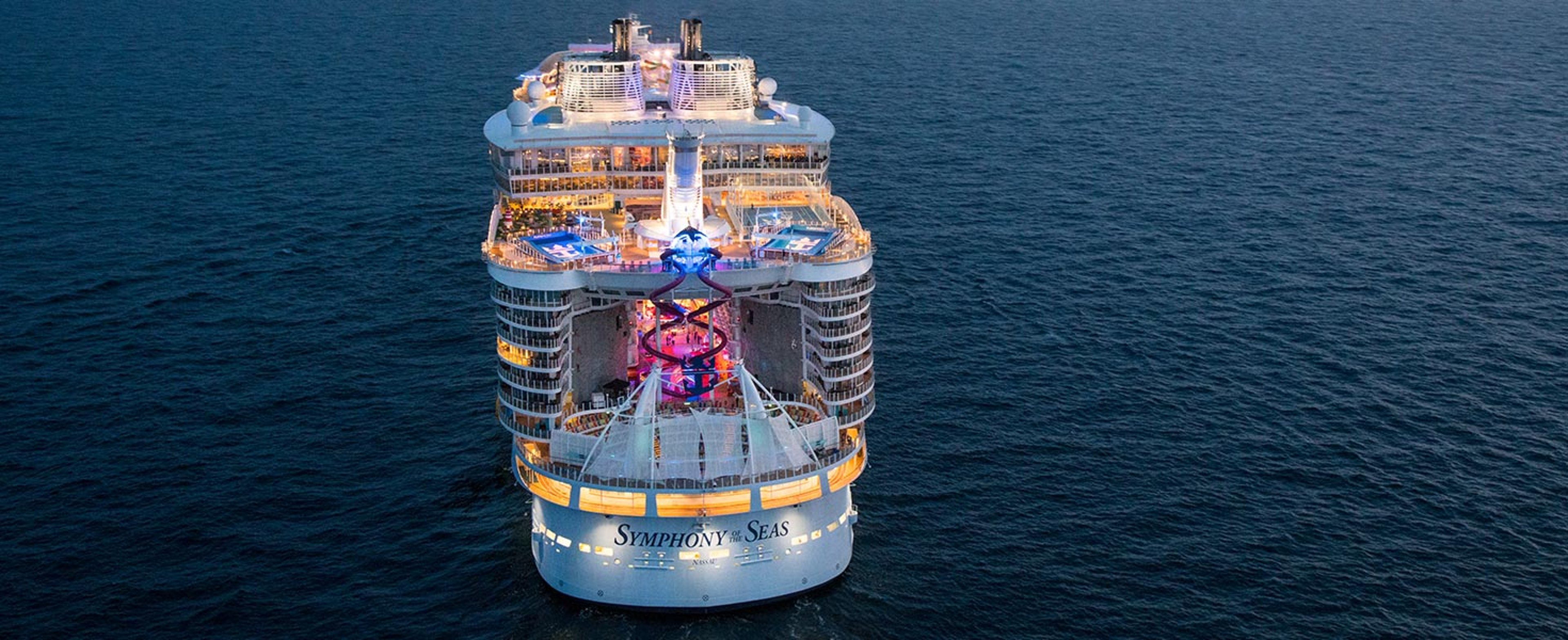 Sympathy of Seas cruising on the ocean