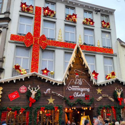 Tauck holiday markets Brasserie Ommegang Chalet in Brussels, Belgium