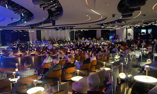 Entertainment venue on the Explora I, Explora Journeys cruise ship