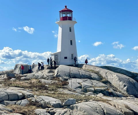 Lighthouse at Peggy's Cove, Nova Scotia, Canada