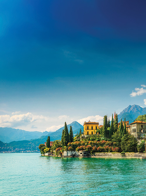 A view of Lake Como