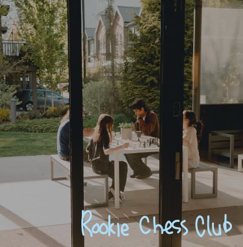 People playing chess outside