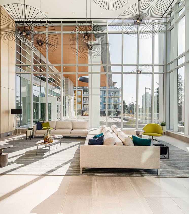 Lougheed Heights Lobby