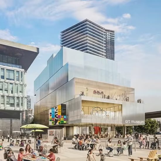 Rendering of a museum