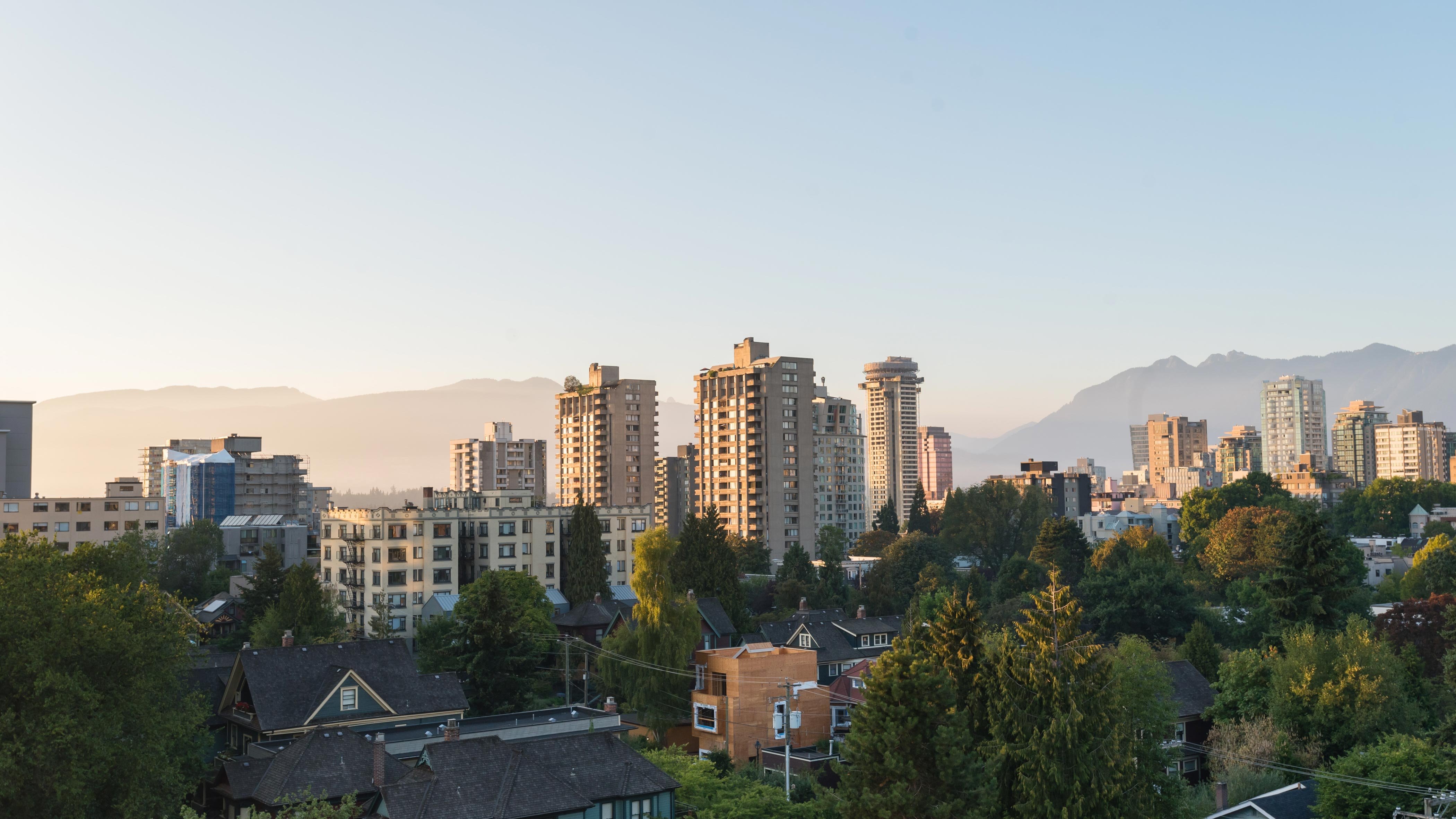 Mountain views from Pendrell by Bosa Properties