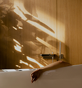 Person in the bath