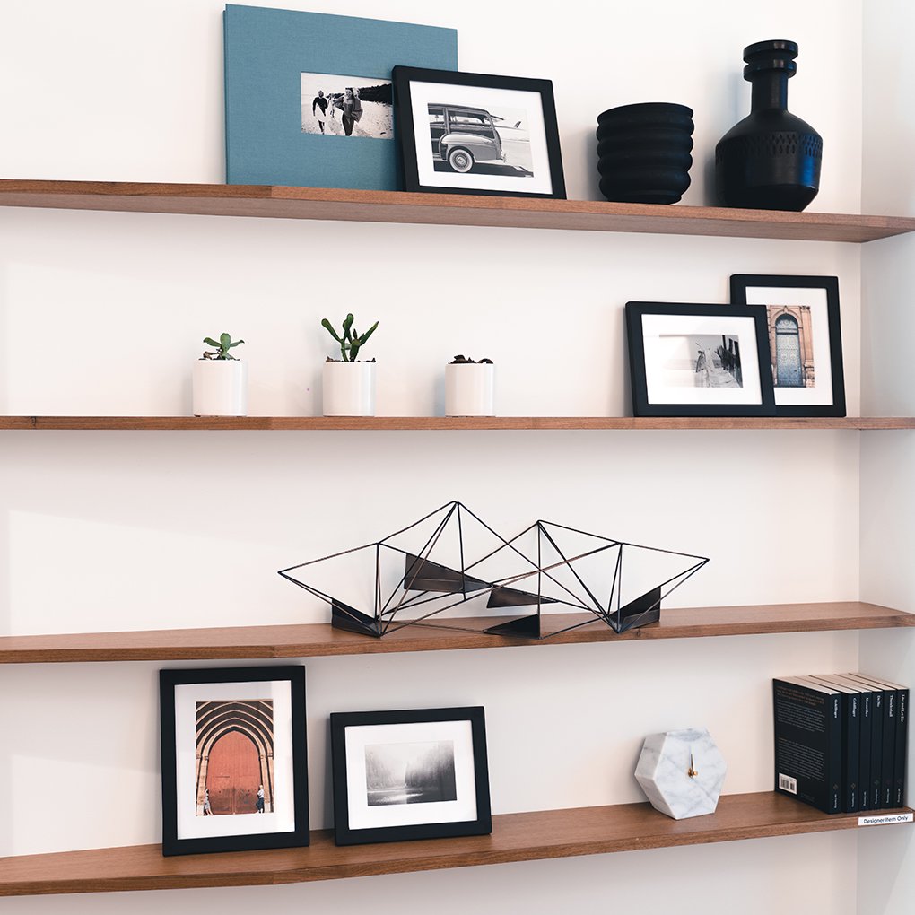 UD living room bookshelf