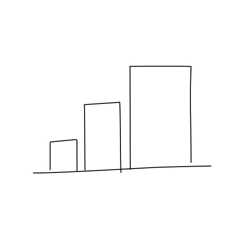 Bar chart illustration