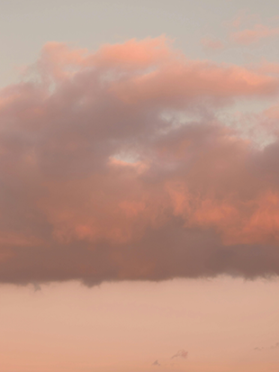 Pink sky clouds