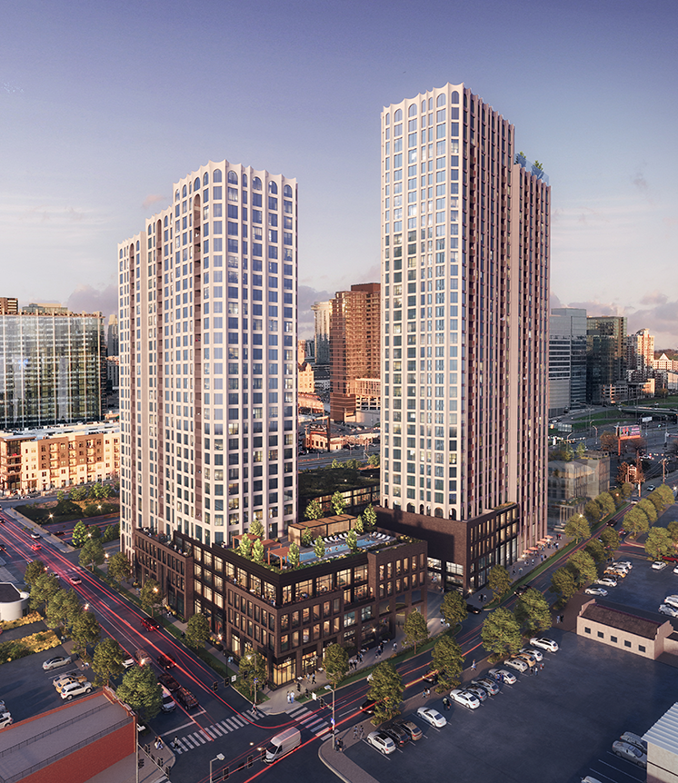 Rendering of the Motley in Nashville