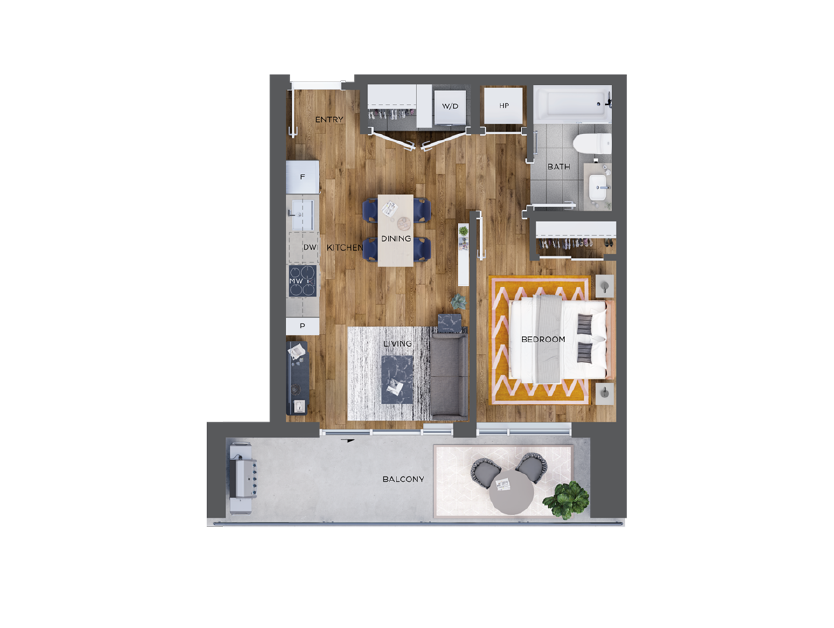 PKWY T2 B4M - Floorplans