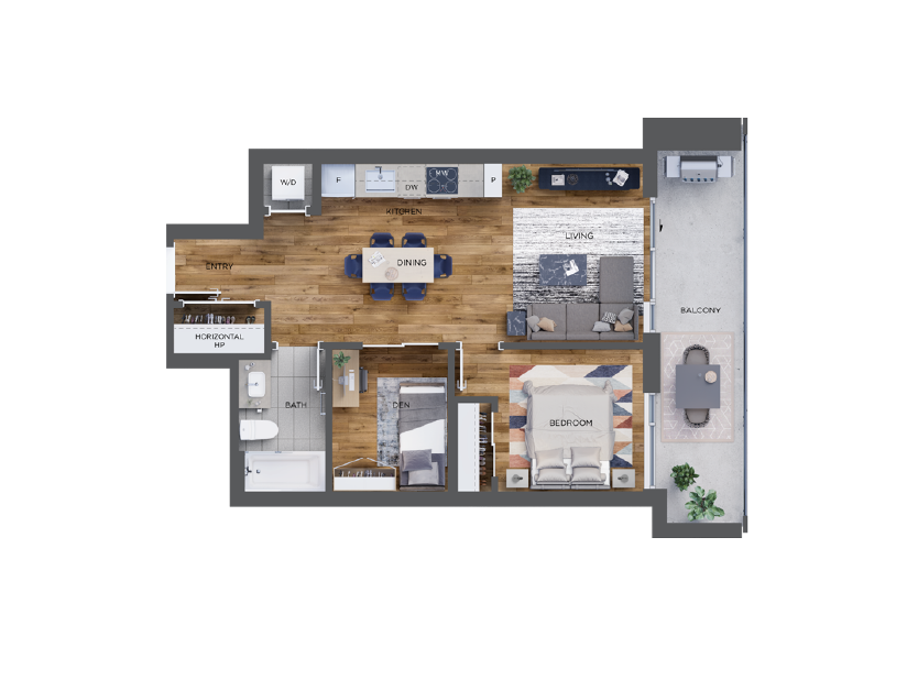 PKWY T2 C1 - Floorplan