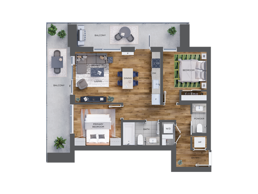 PARKWAY D2 Floorplan